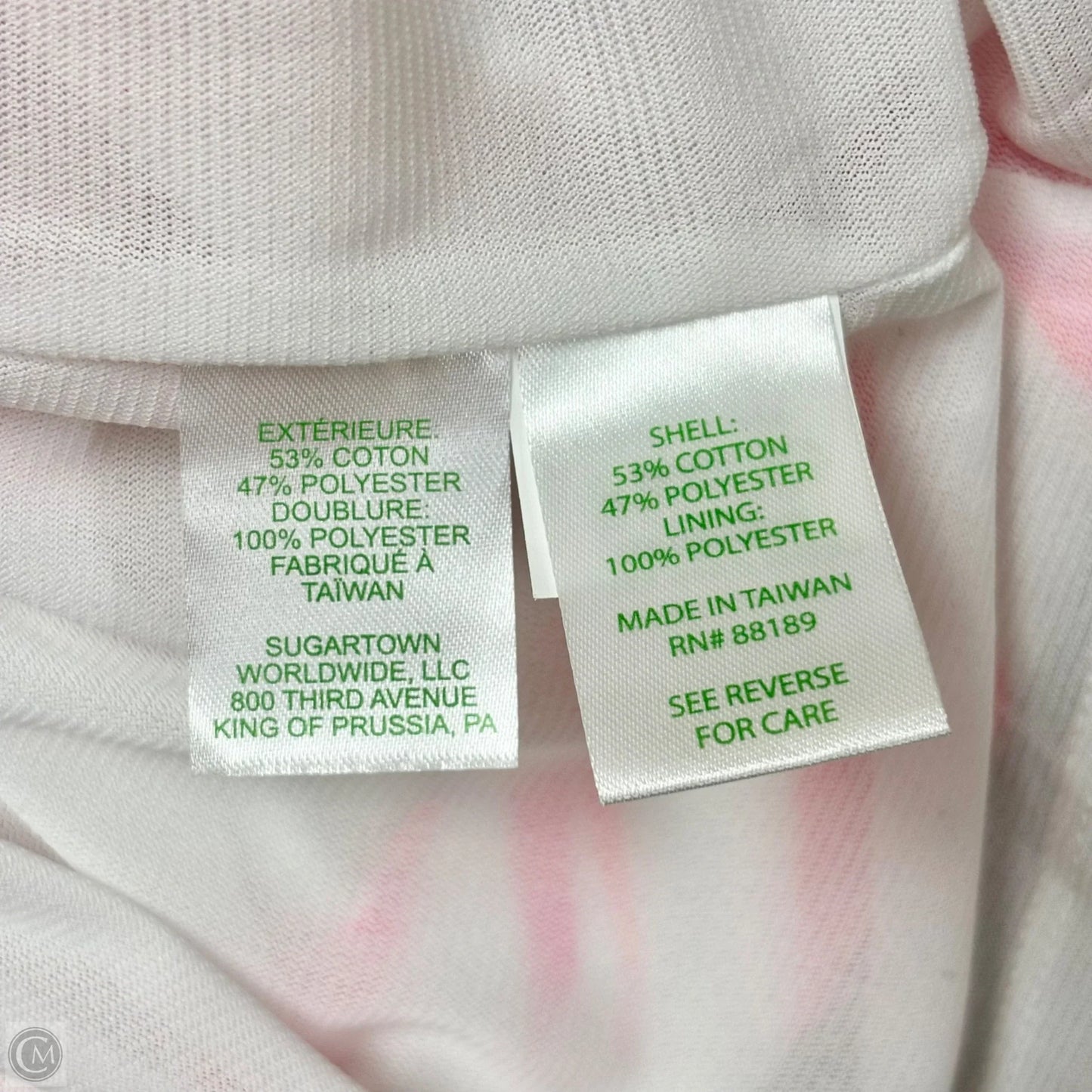 Dress Designer By Lilly Pulitzer In Pink & White, Size: S