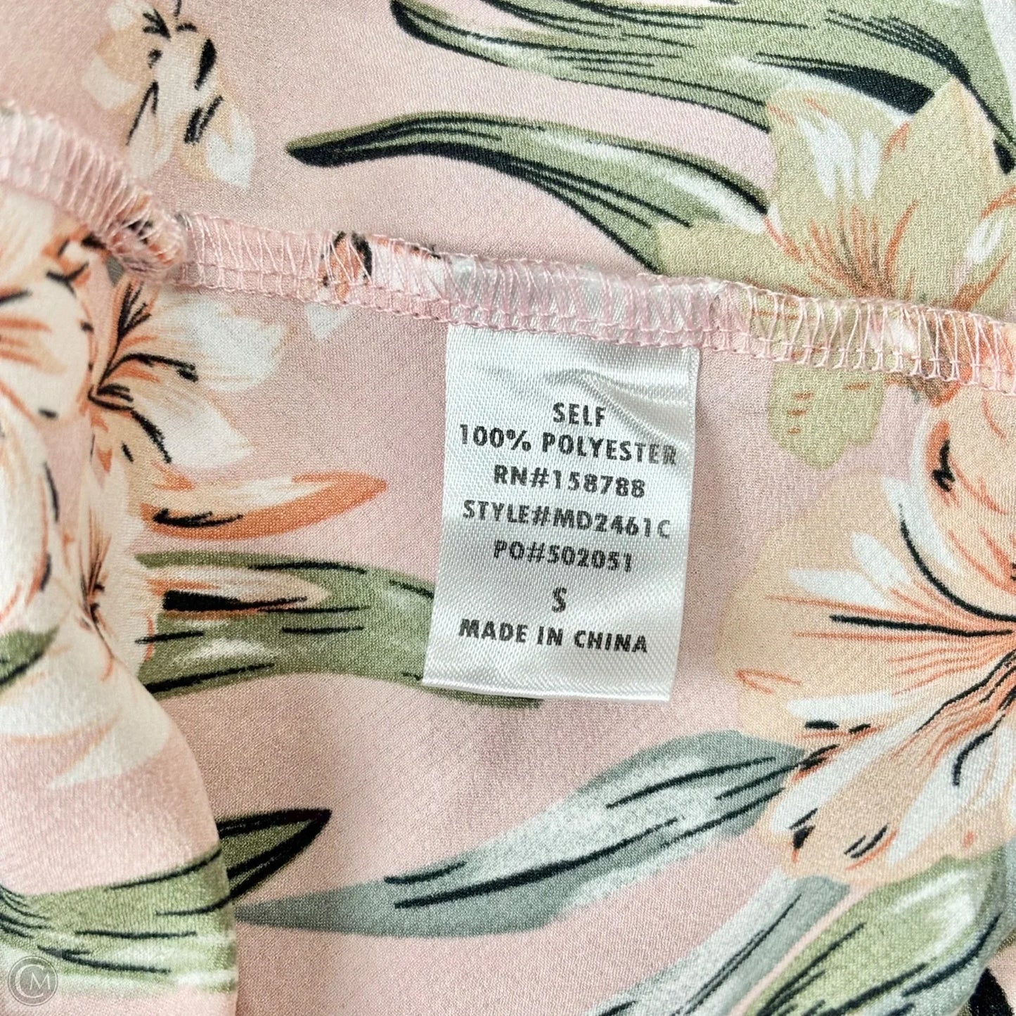 Dress Casual Maxi By Mable In Tropical Print, Size: S