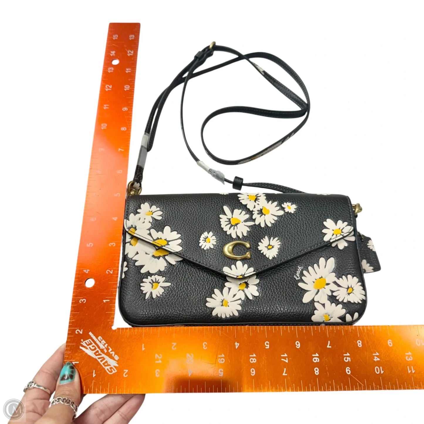 Crossbody Designer By Coach, Size: Small