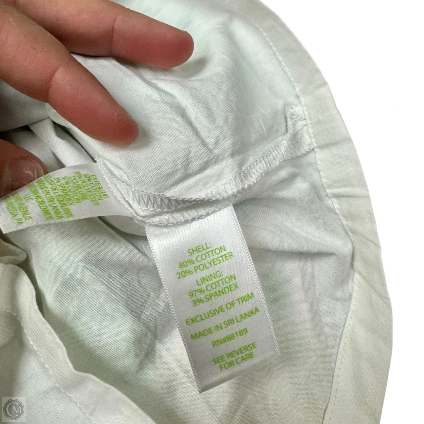 Skirt Designer By Lilly Pulitzer In Green & Yellow, Size: 4