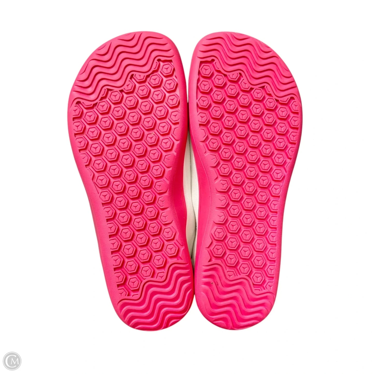 Shoes Sneakers By Hobibear In Pink & White, Size: 9.5