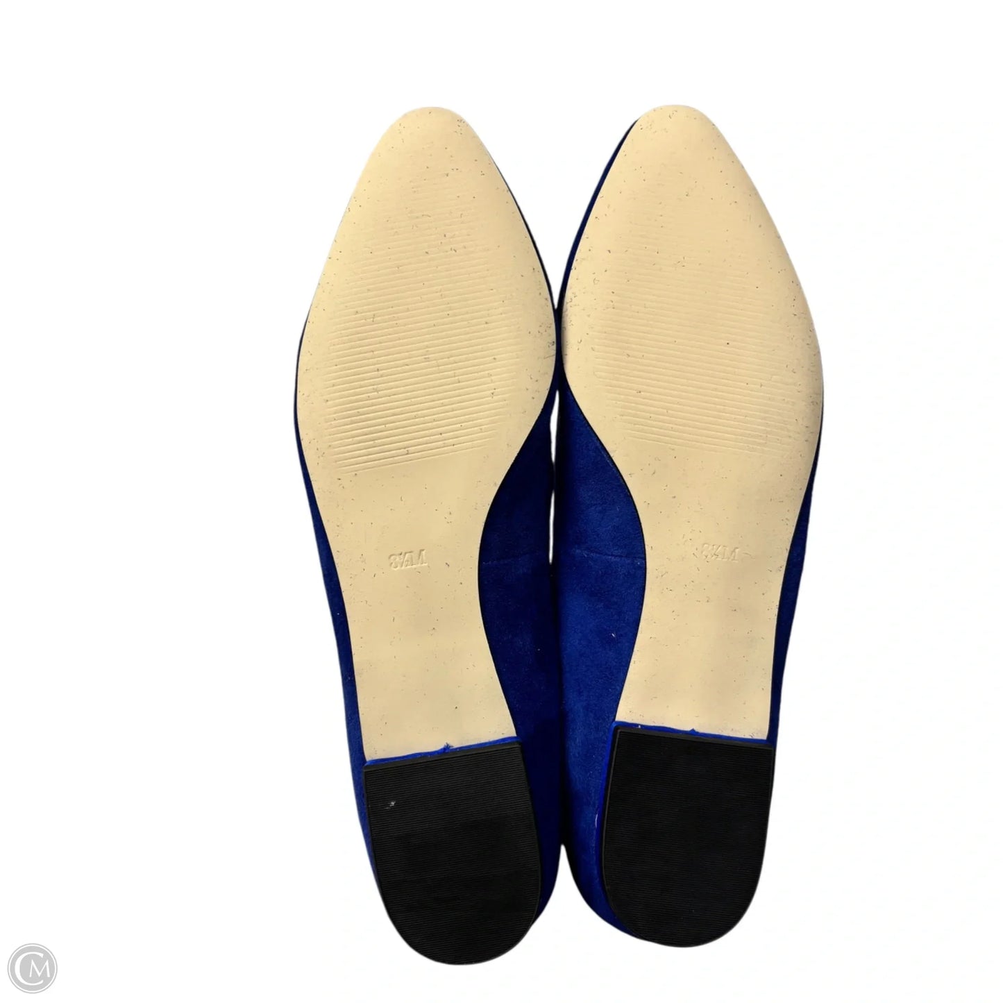 Shoes Flats By Talbots In Blue, Size: 8.5