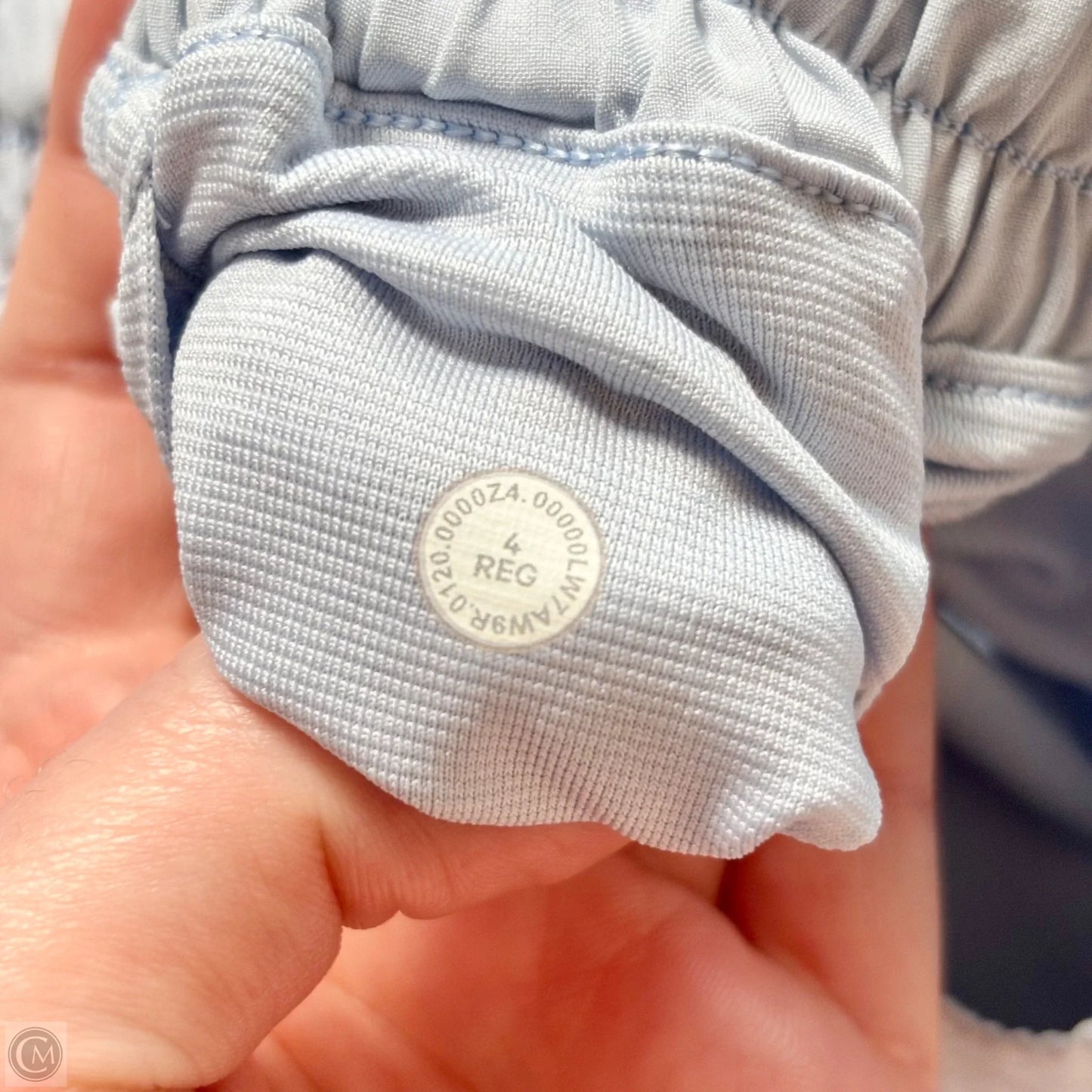 Athletic Shorts By Lululemon In Blue, Size: S
