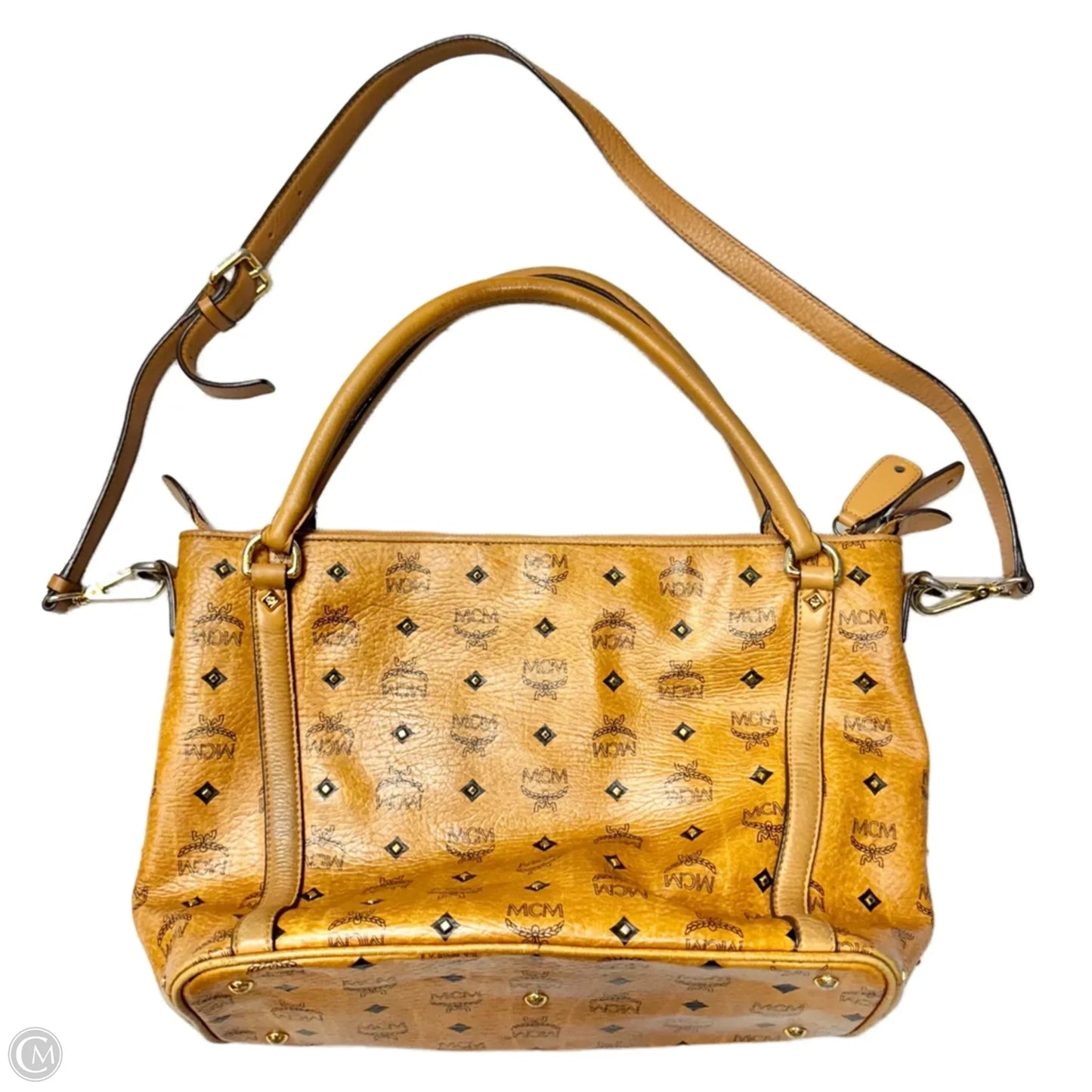 Handbag Luxury Designer By Mcm, Size: Large