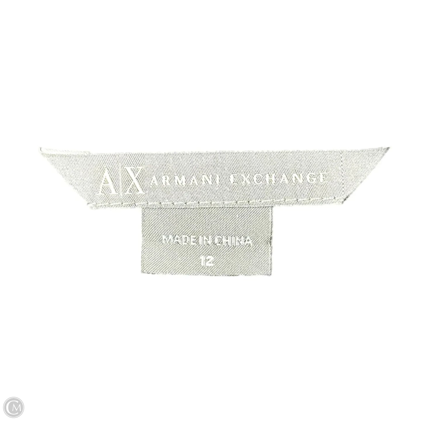 Romper By Armani Exchange In Black Denim, Size: L