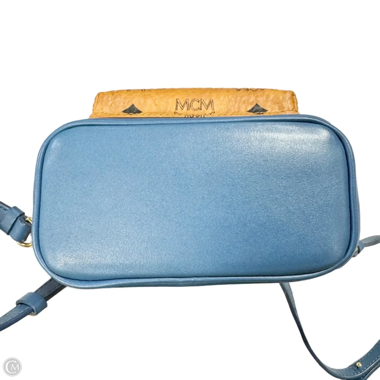 Backpack Luxury Designer By Mcm, Size: Small