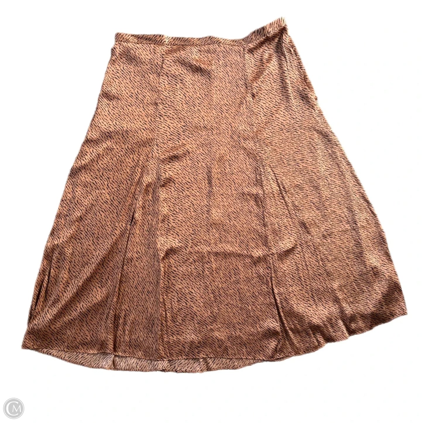 Skirt Maxi By Banana Republic In Black & Brown, Size: 2x