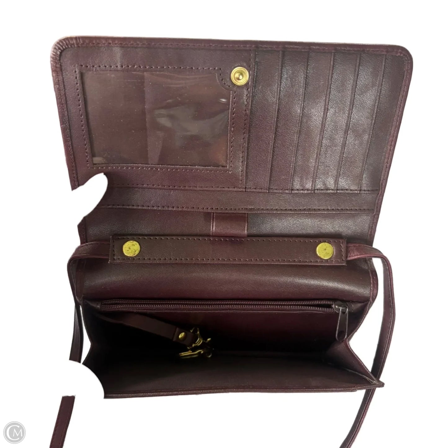 Crossbody Leather By Etienne Aigner, Size: Medium