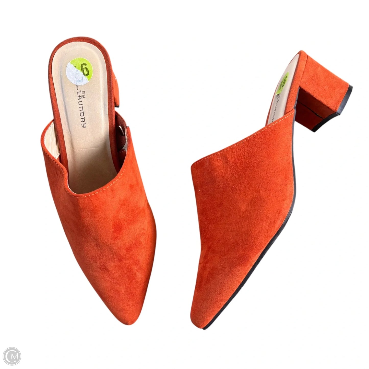 Shoes Heels Block By Cl By Chinese Laundry In Orange, Size: 9.5