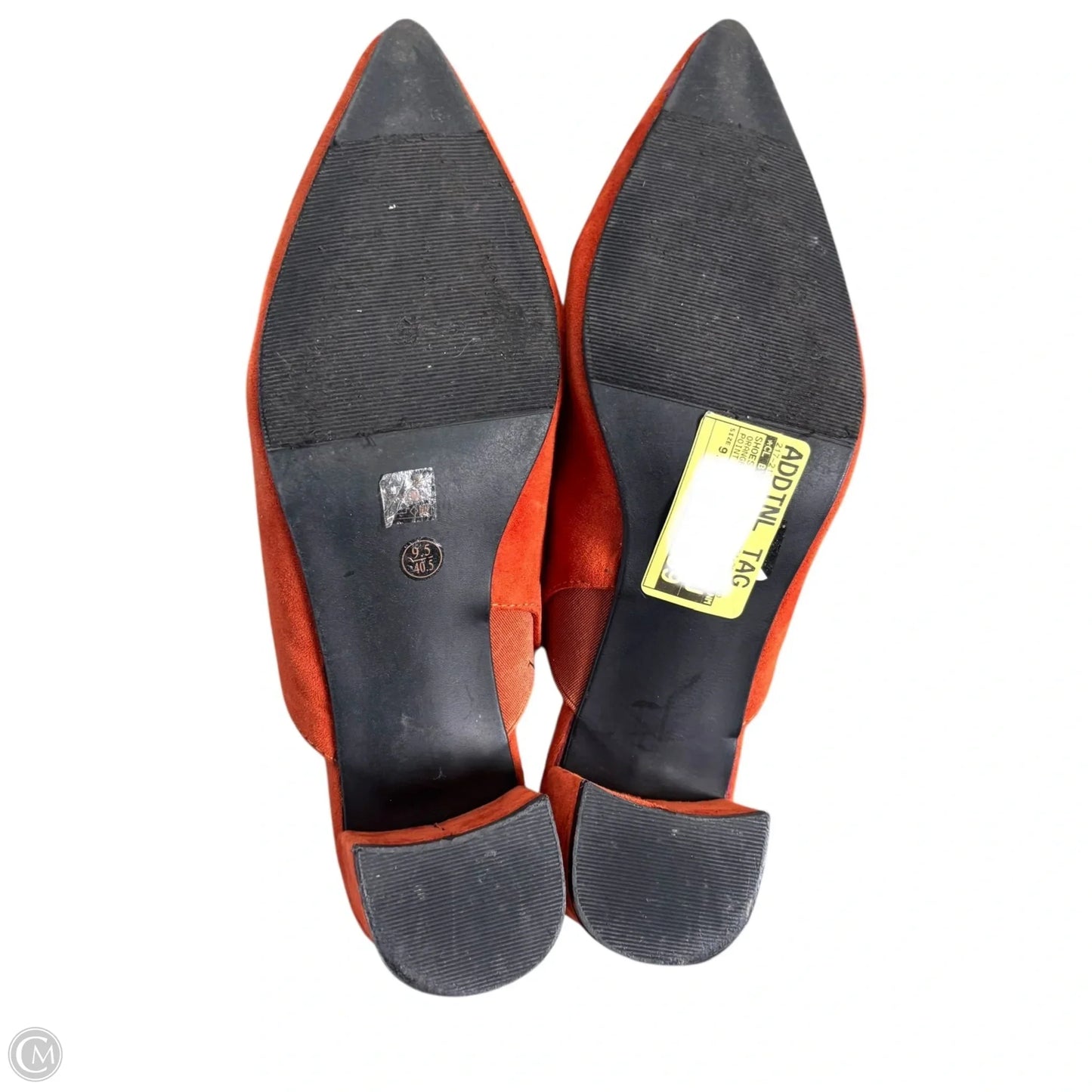 Shoes Heels Block By Cl By Chinese Laundry In Orange, Size: 9.5