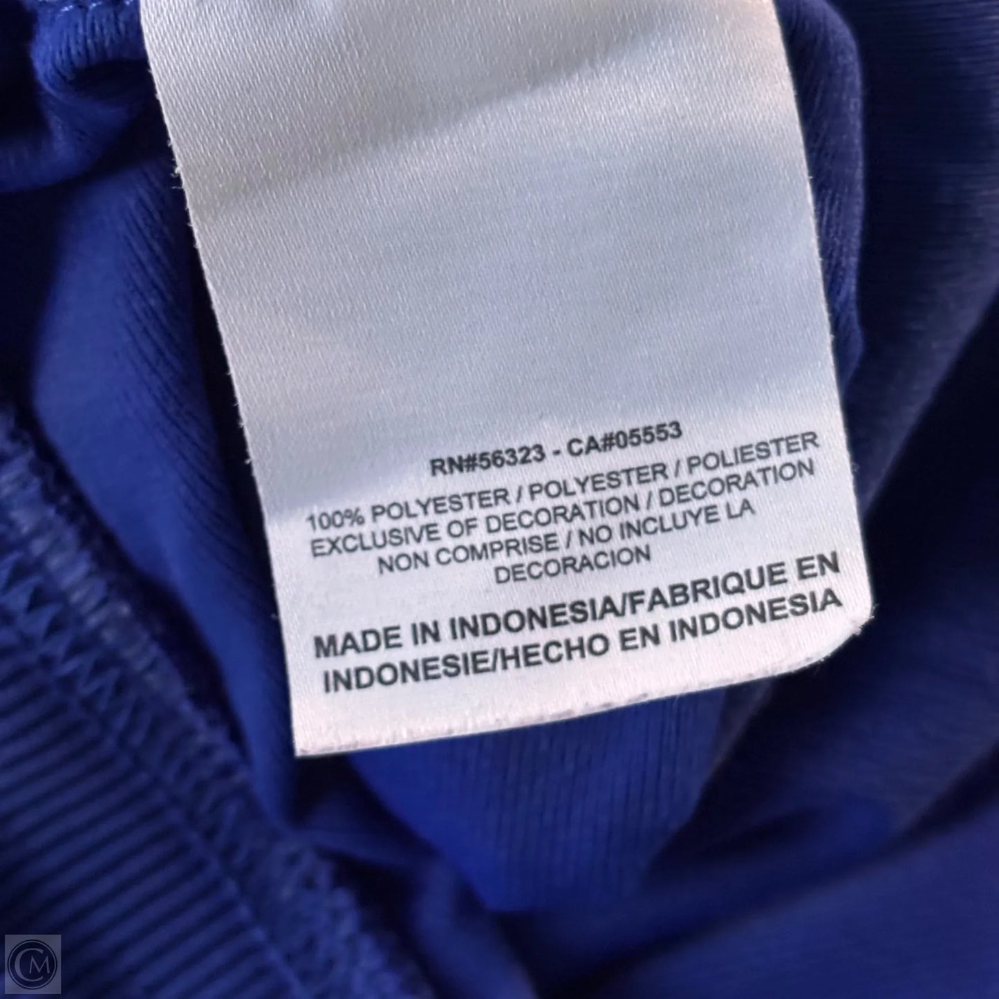 Athletic Pants By Nike Apparel In Blue, Size: M