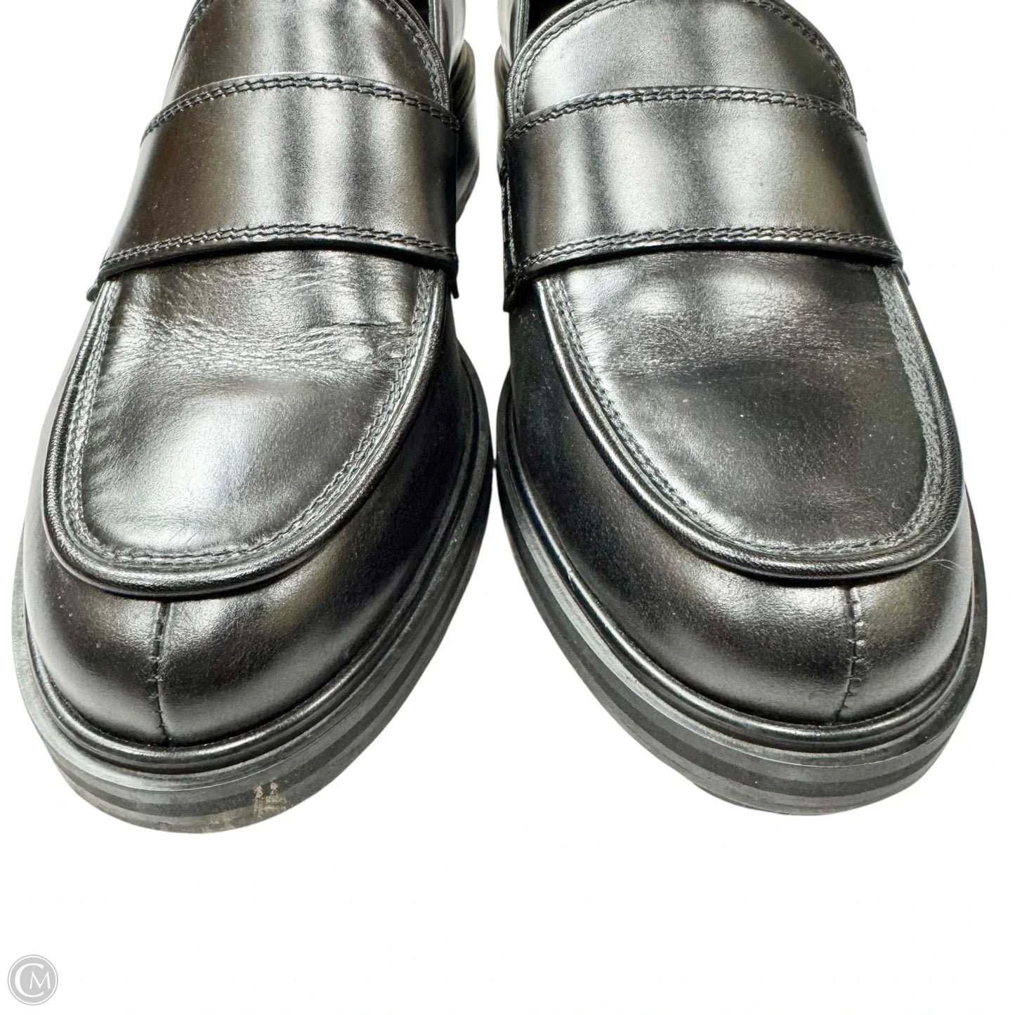 Shoes Flats By Aeyde In Black, Size: 9.5