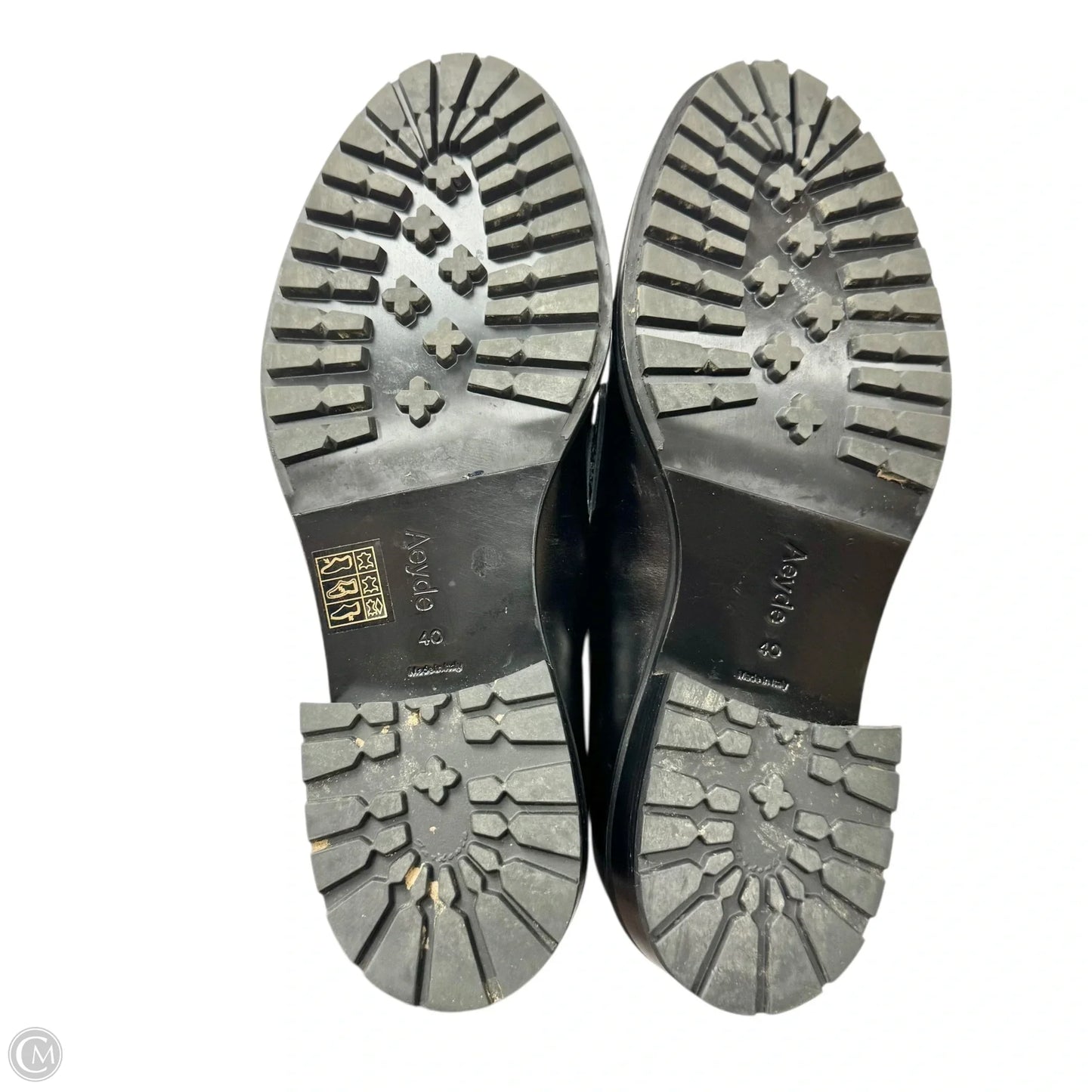 Shoes Flats By Aeyde In Black, Size: 9.5