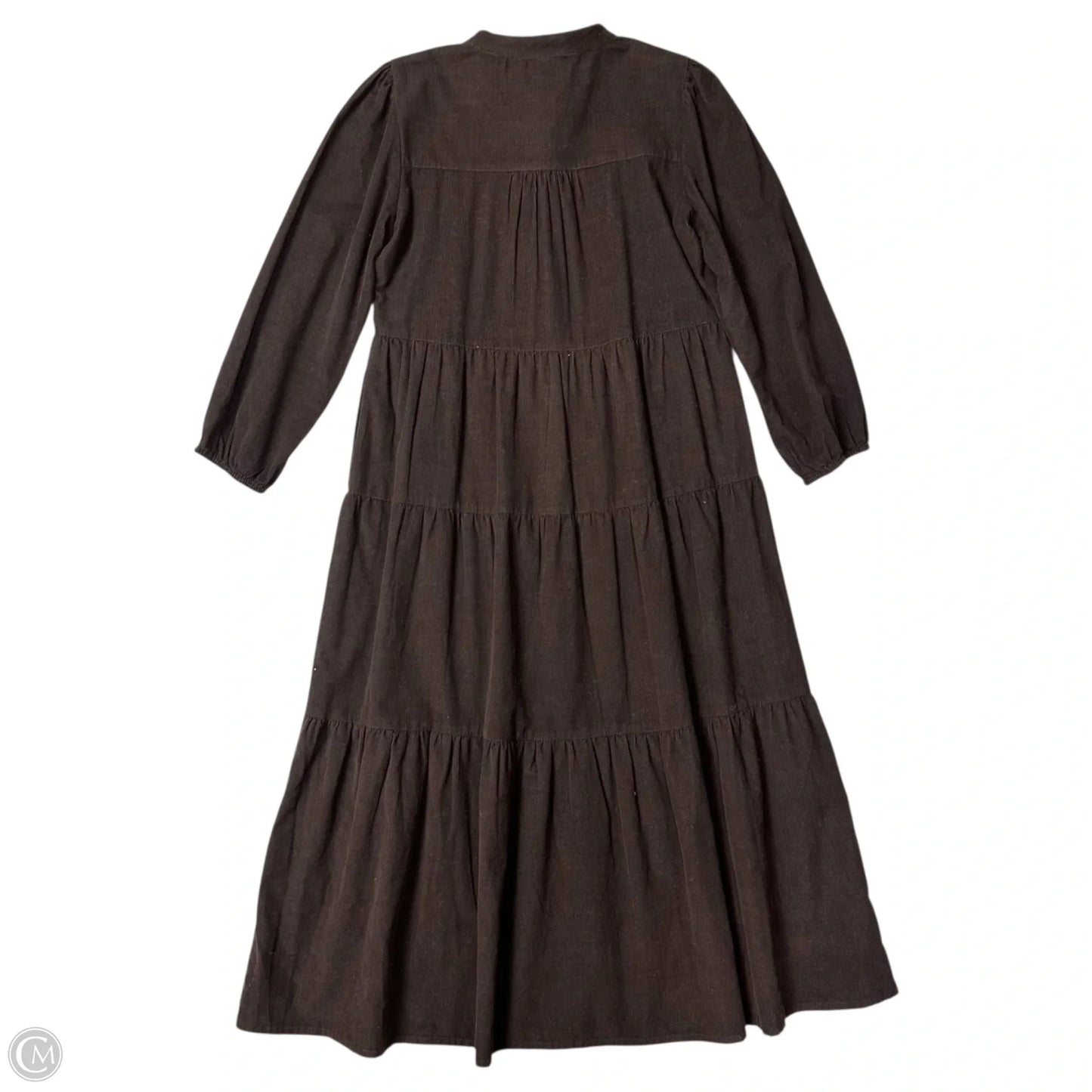 Dress Casual Maxi By Madison Matthew’s In Brown, Size: S