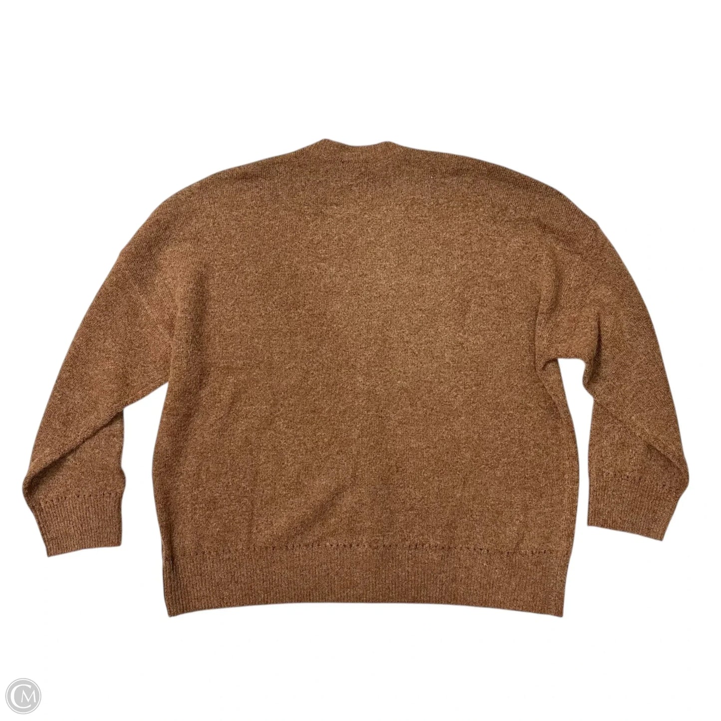 Sweater Cardigan By Torrid In Brown, Size: 3x