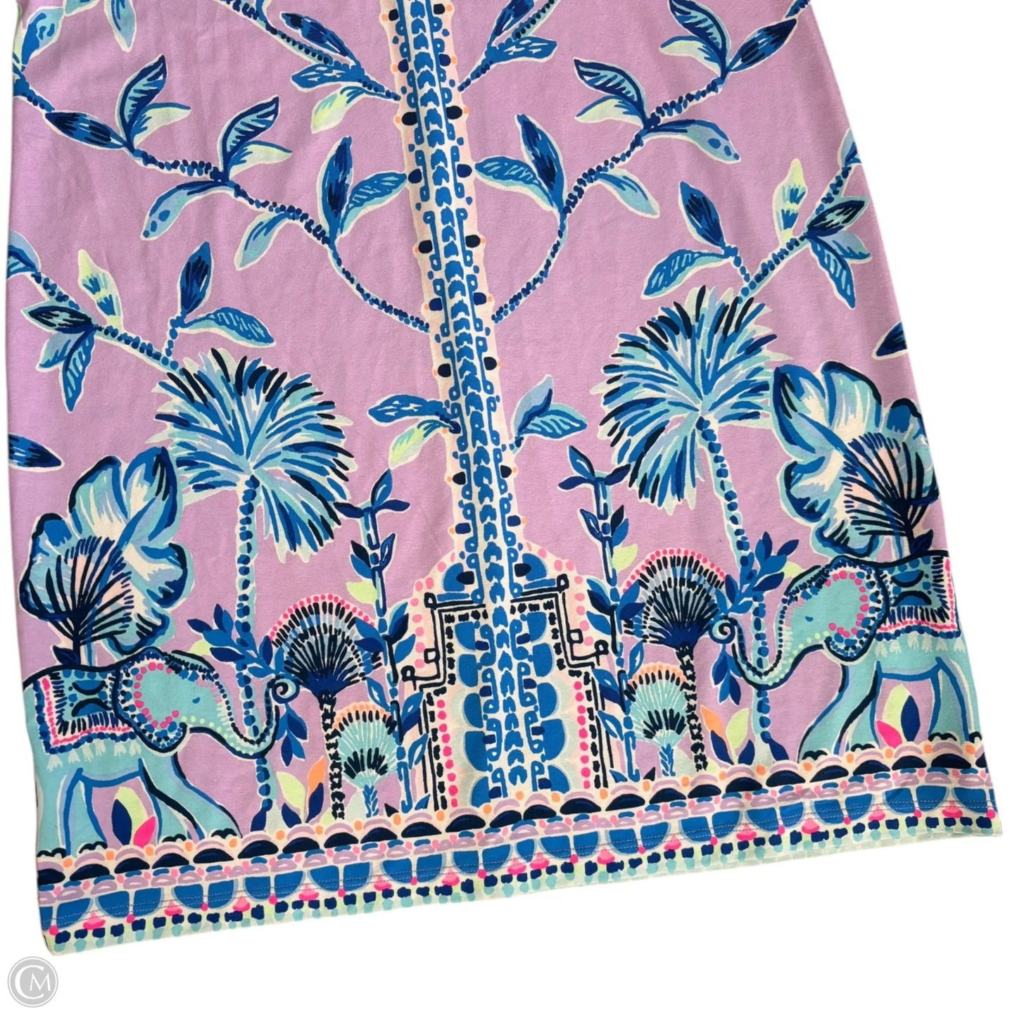 Dress Designer By Lilly Pulitzer In Blue & Purple, Size: S
