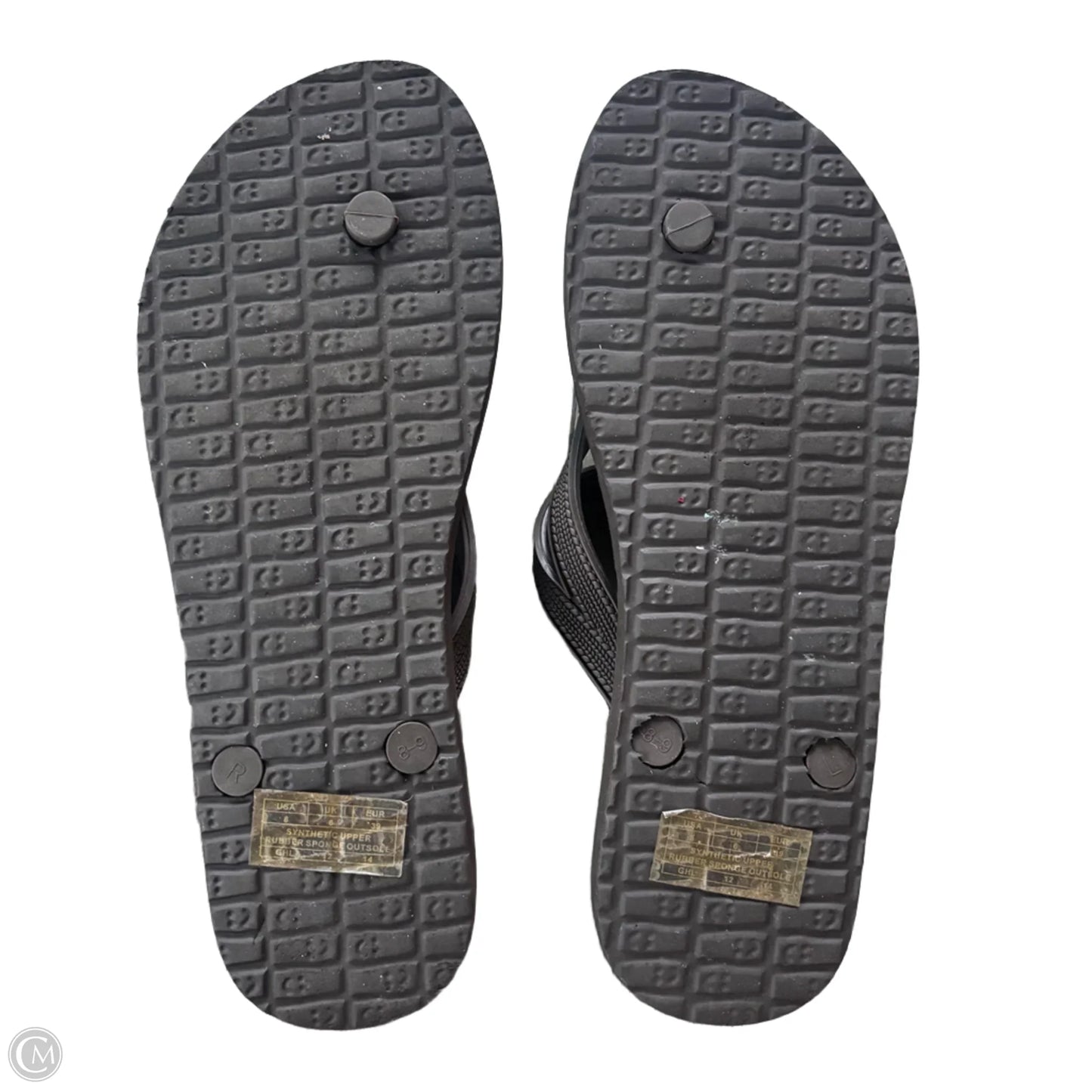 Sandals Flip Flops By Sanuk In Brown, Size: 8