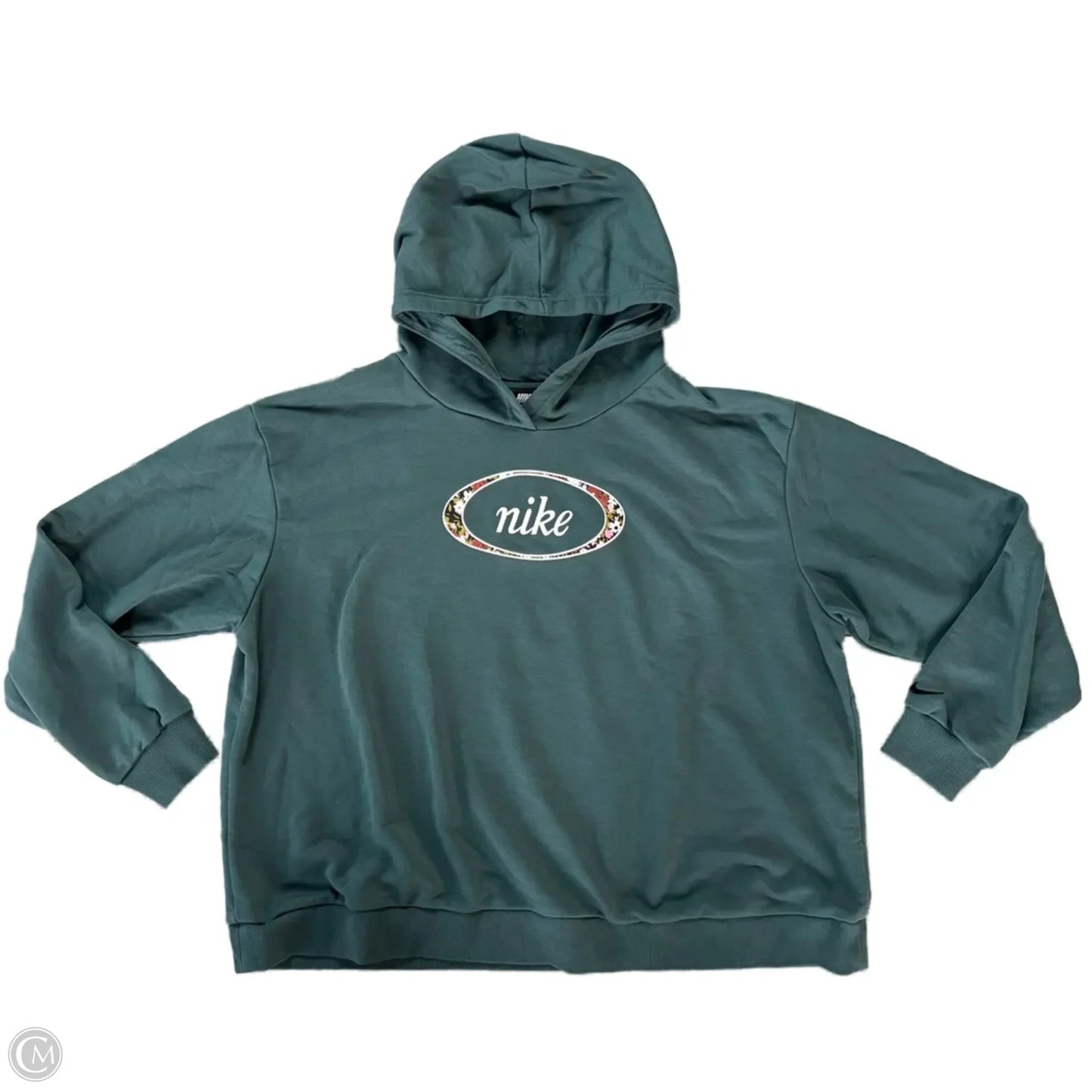 Athletic Sweatshirt Hoodie By Nike Apparel In Blue, Size: 2x