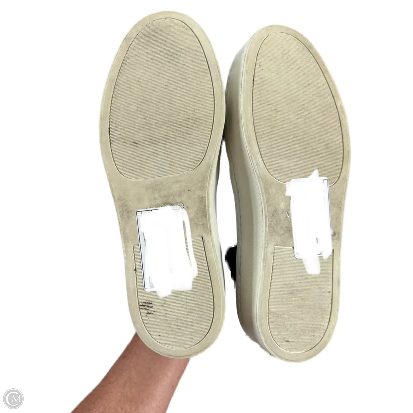 Shoes Sneakers By Vince In Grey, Size: 5.5