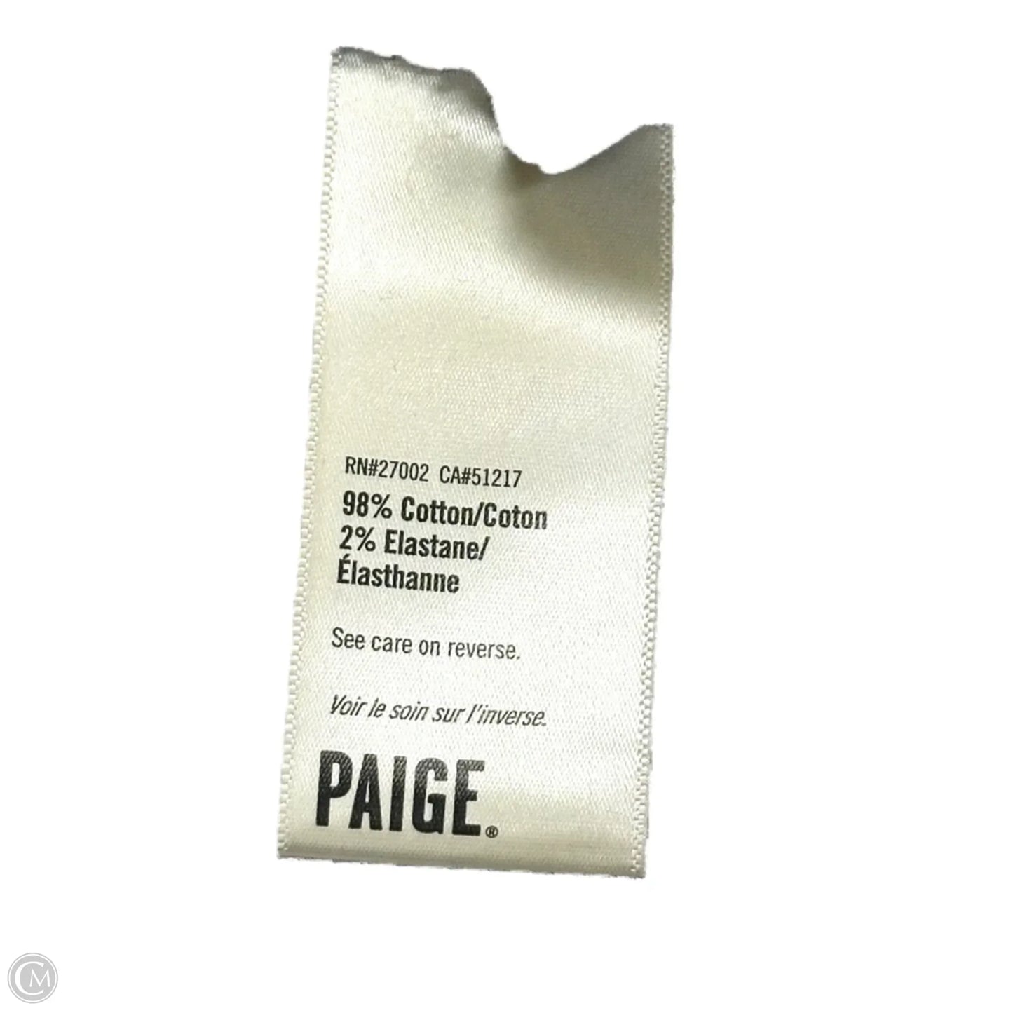 Overalls By Paige In Black, Size: 8