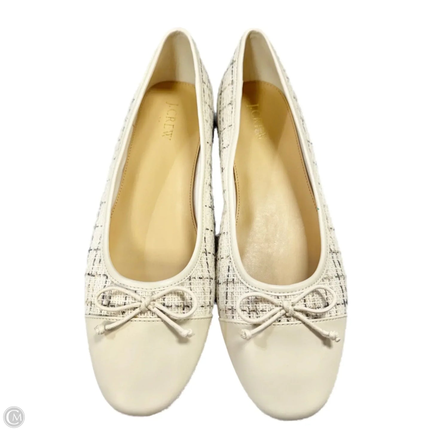 Shoes Flats By J. Crew In Cream, Size: 9.5