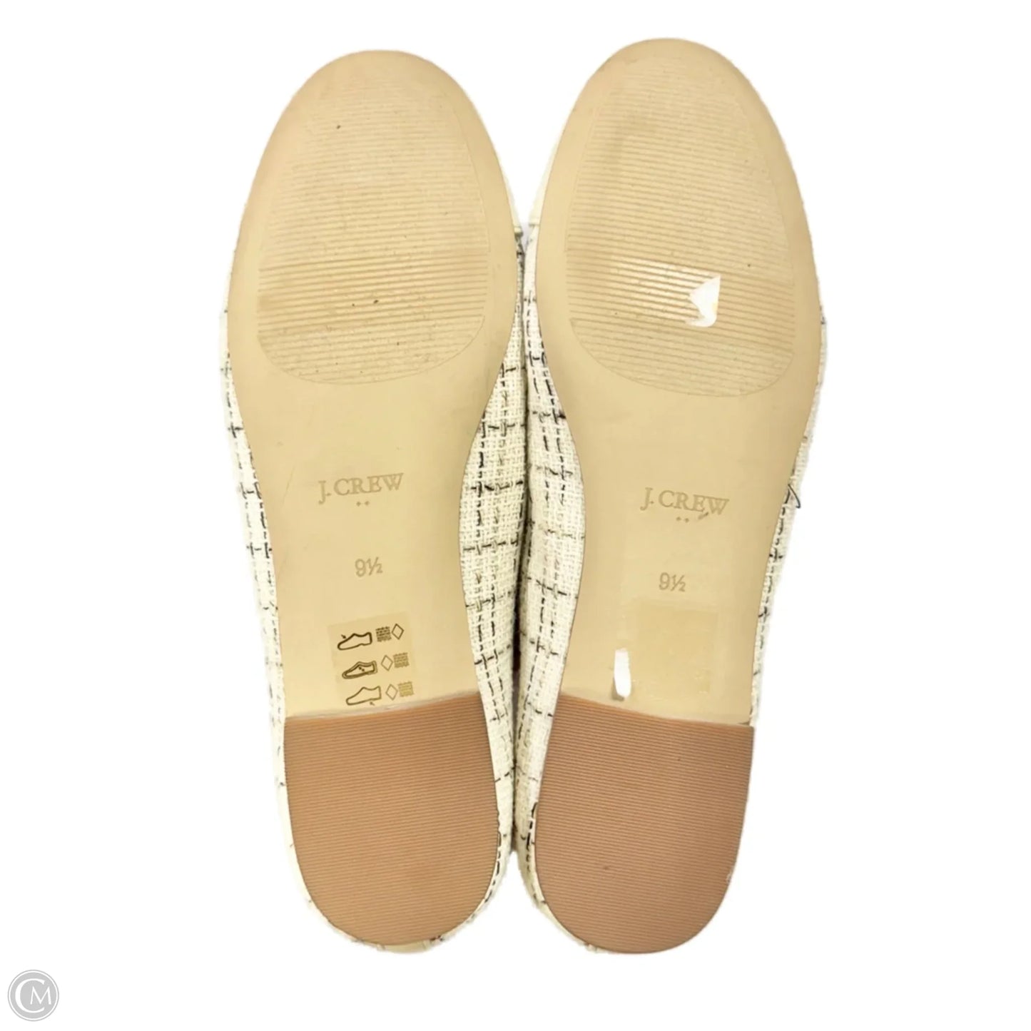 Shoes Flats By J. Crew In Cream, Size: 9.5