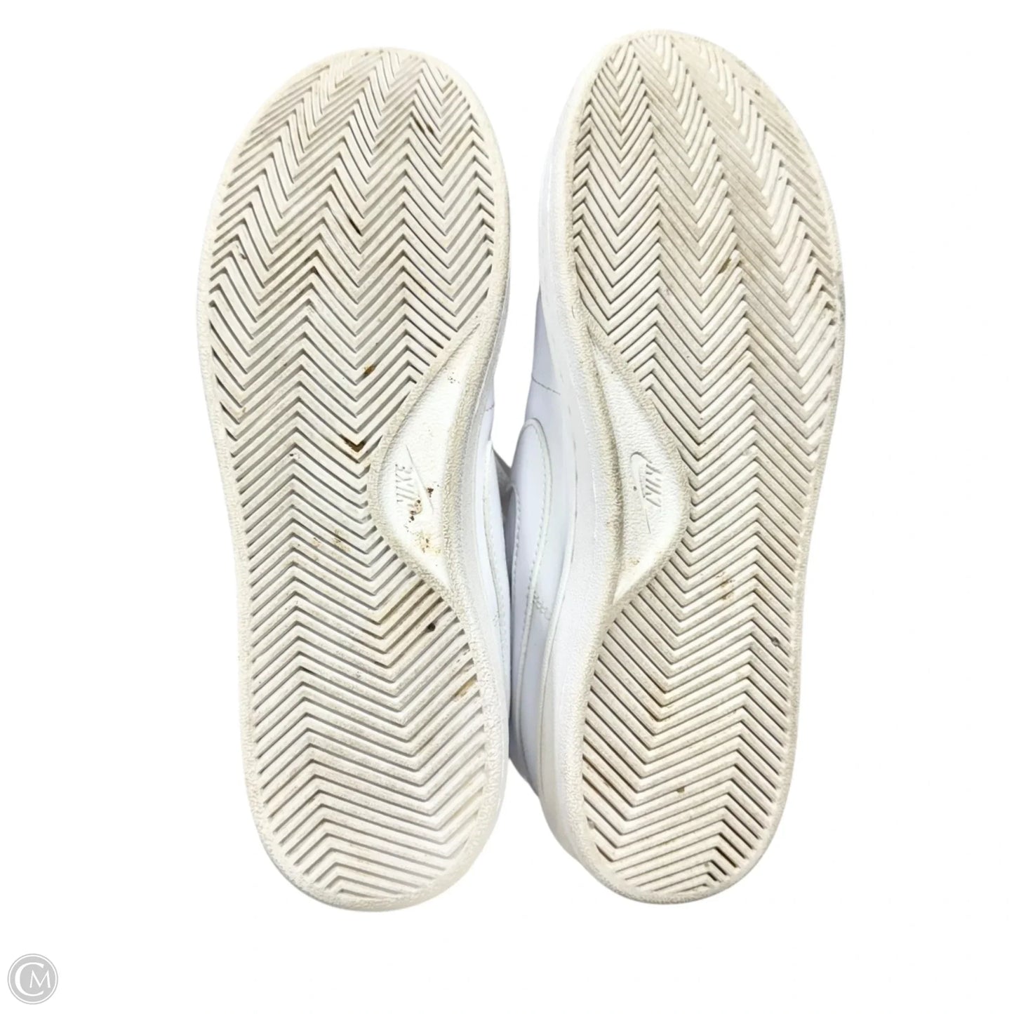 Shoes Athletic By Nike In White, Size: 8