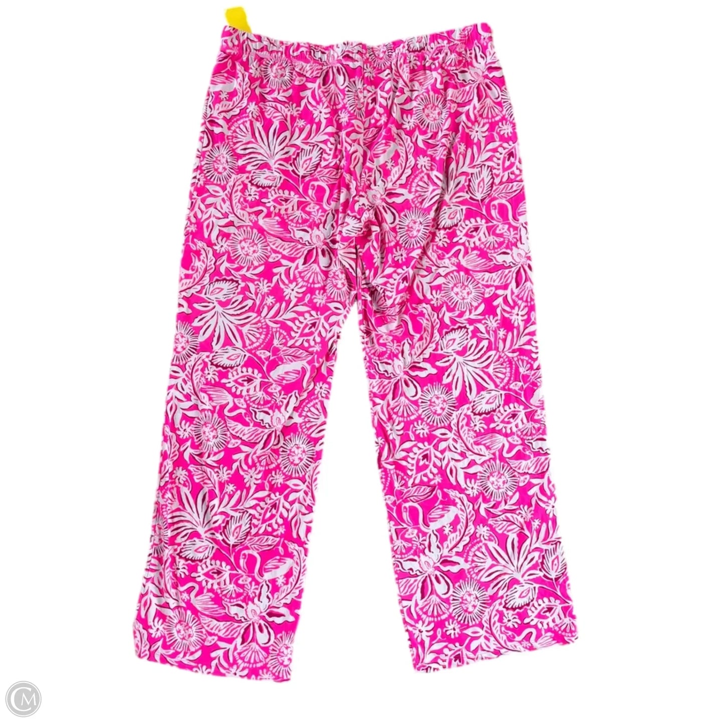 Pajamas Designer By Lilly Pulitzer In Pink & White, Size: Xl