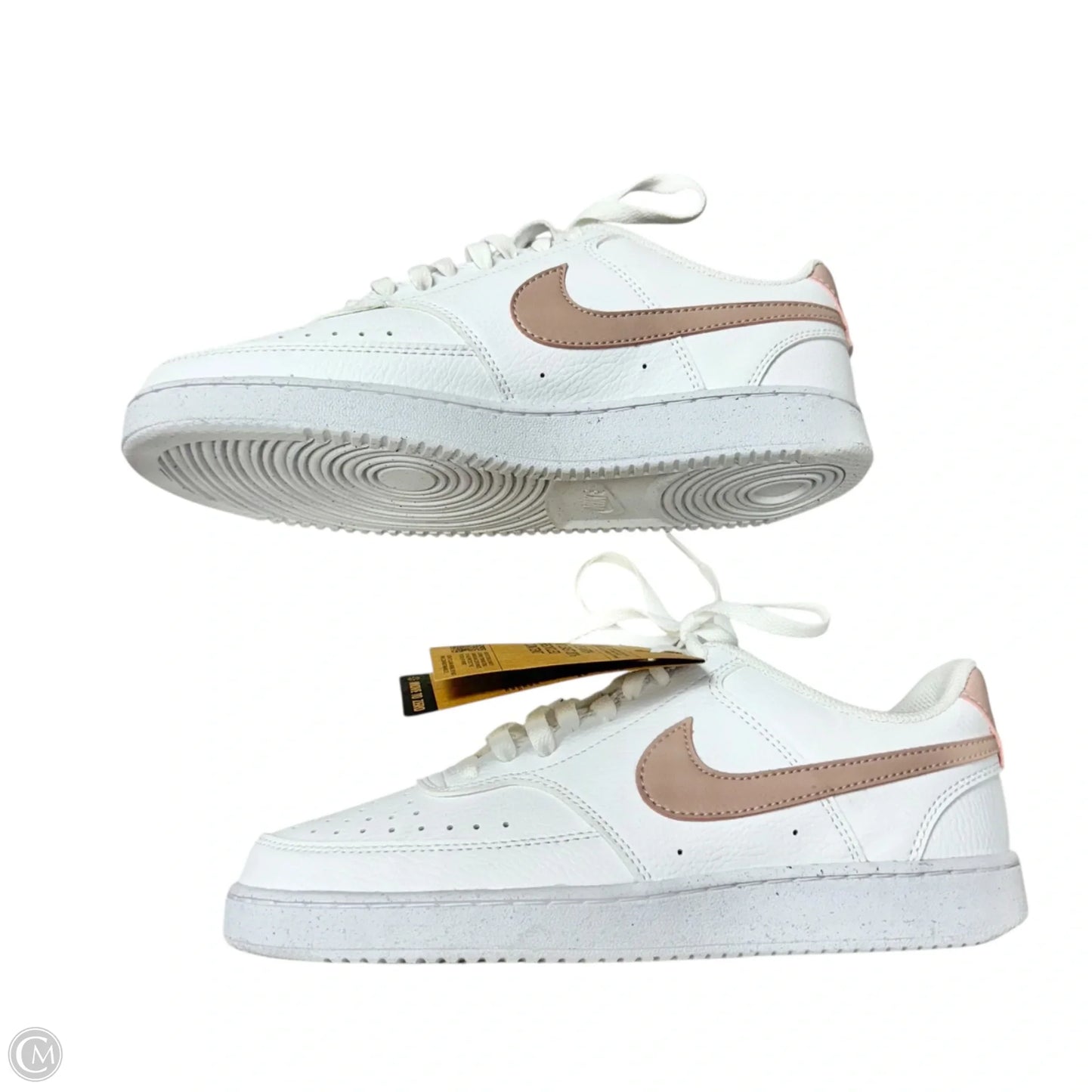Shoes Sneakers By Nike In Pink & White, Size: 9.5