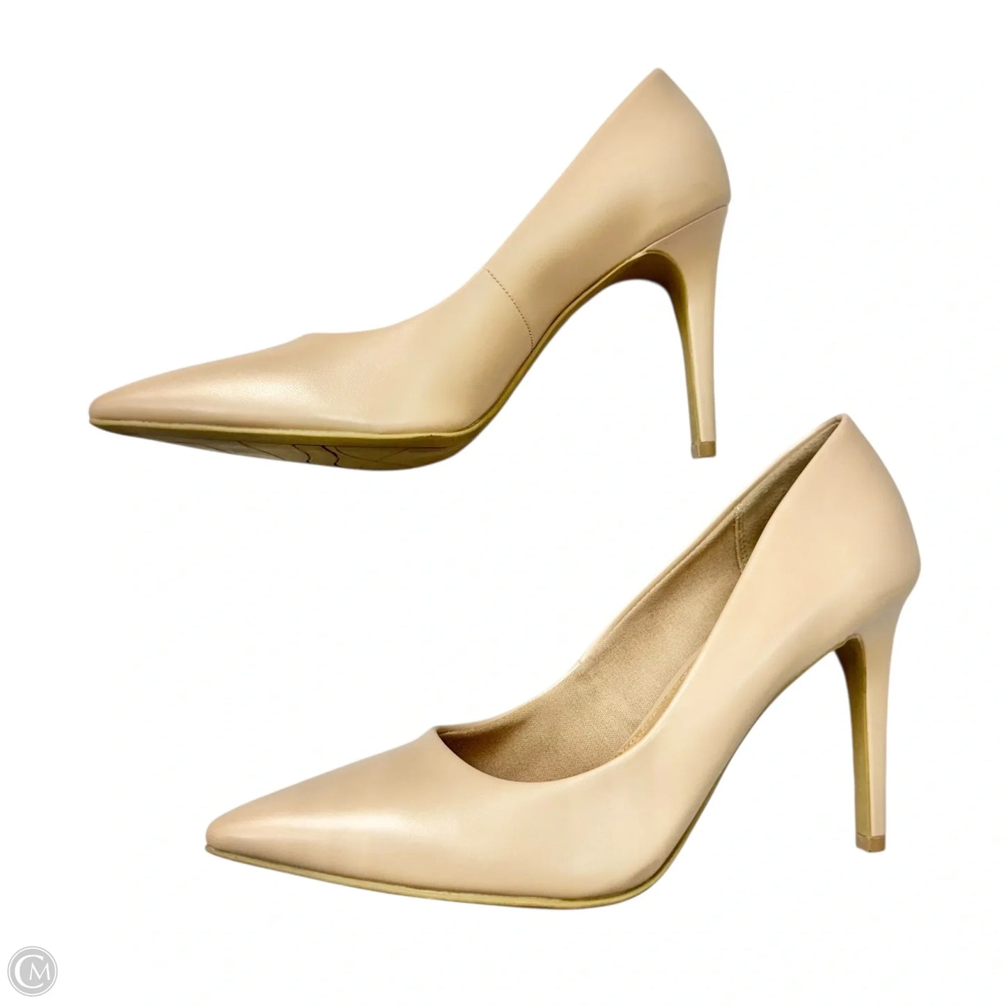 Shoes Heels Stiletto By Christian Siriano In Beige, Size: 11