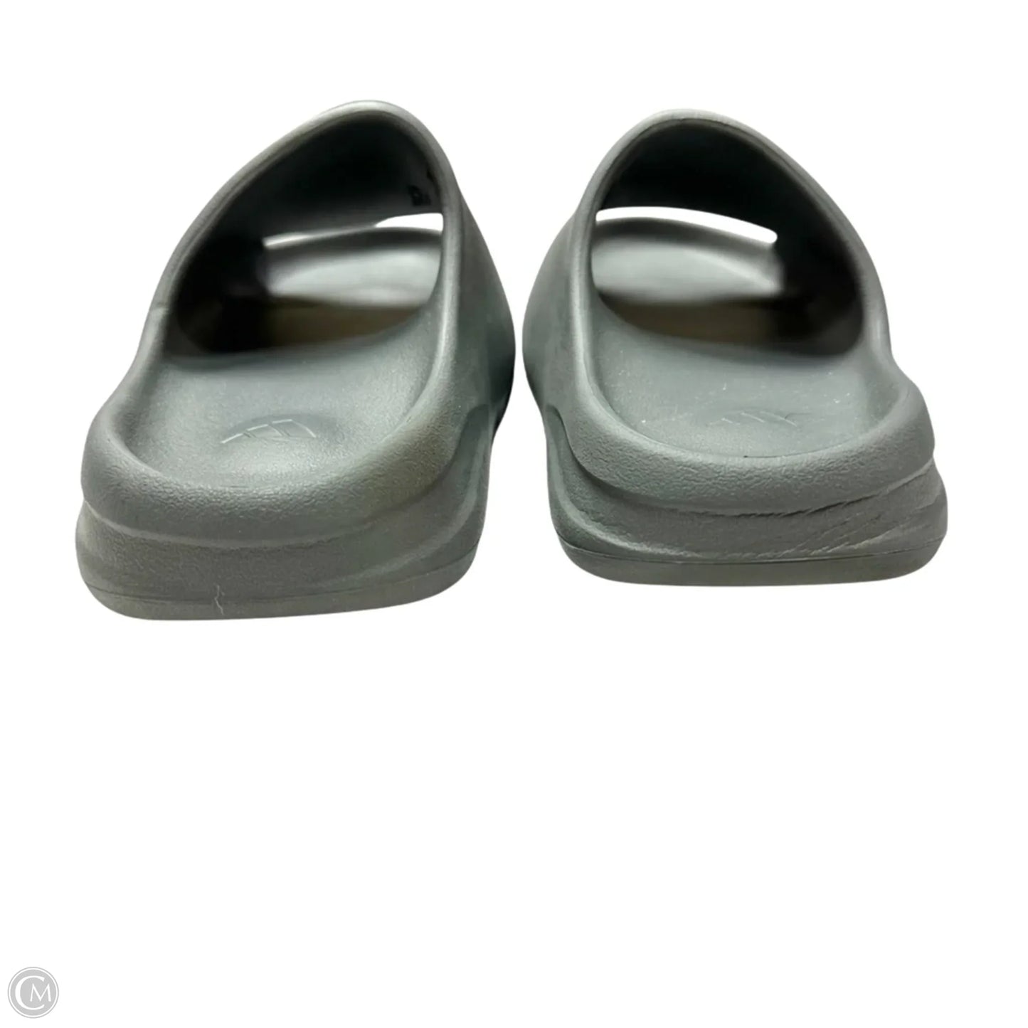 Sandals Luxury Designer By Yeezy In Grey, Size: 7