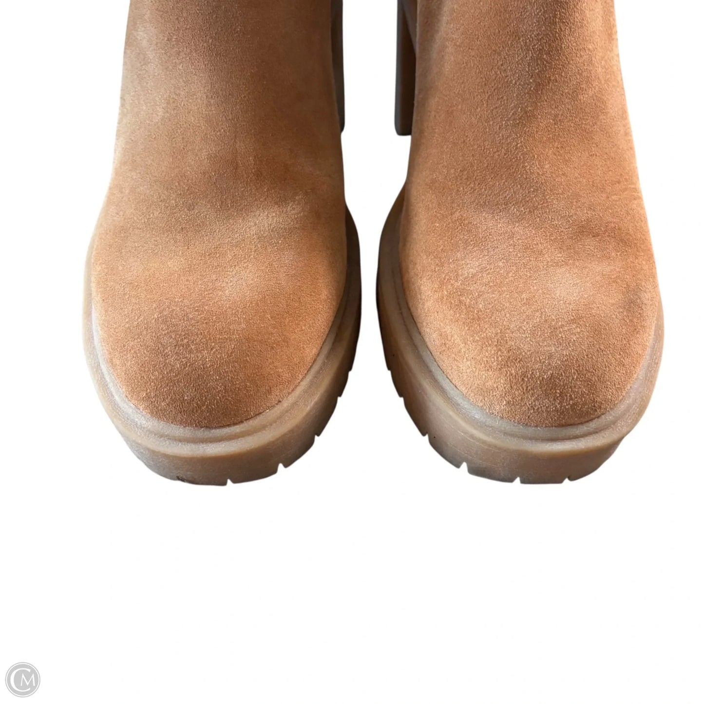 Boots Ankle Heels By Dolce Vita In Brown, Size: 7.5
