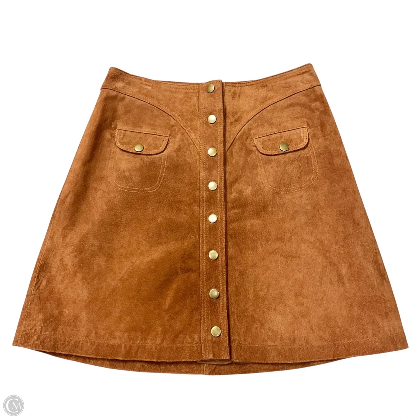 Skirt Mini & Short By Anthropologie In Brown, Size: S