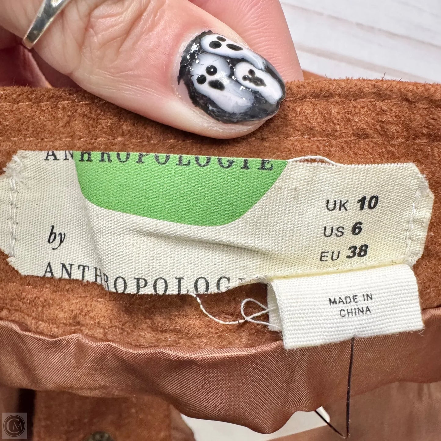 Skirt Mini & Short By Anthropologie In Brown, Size: S