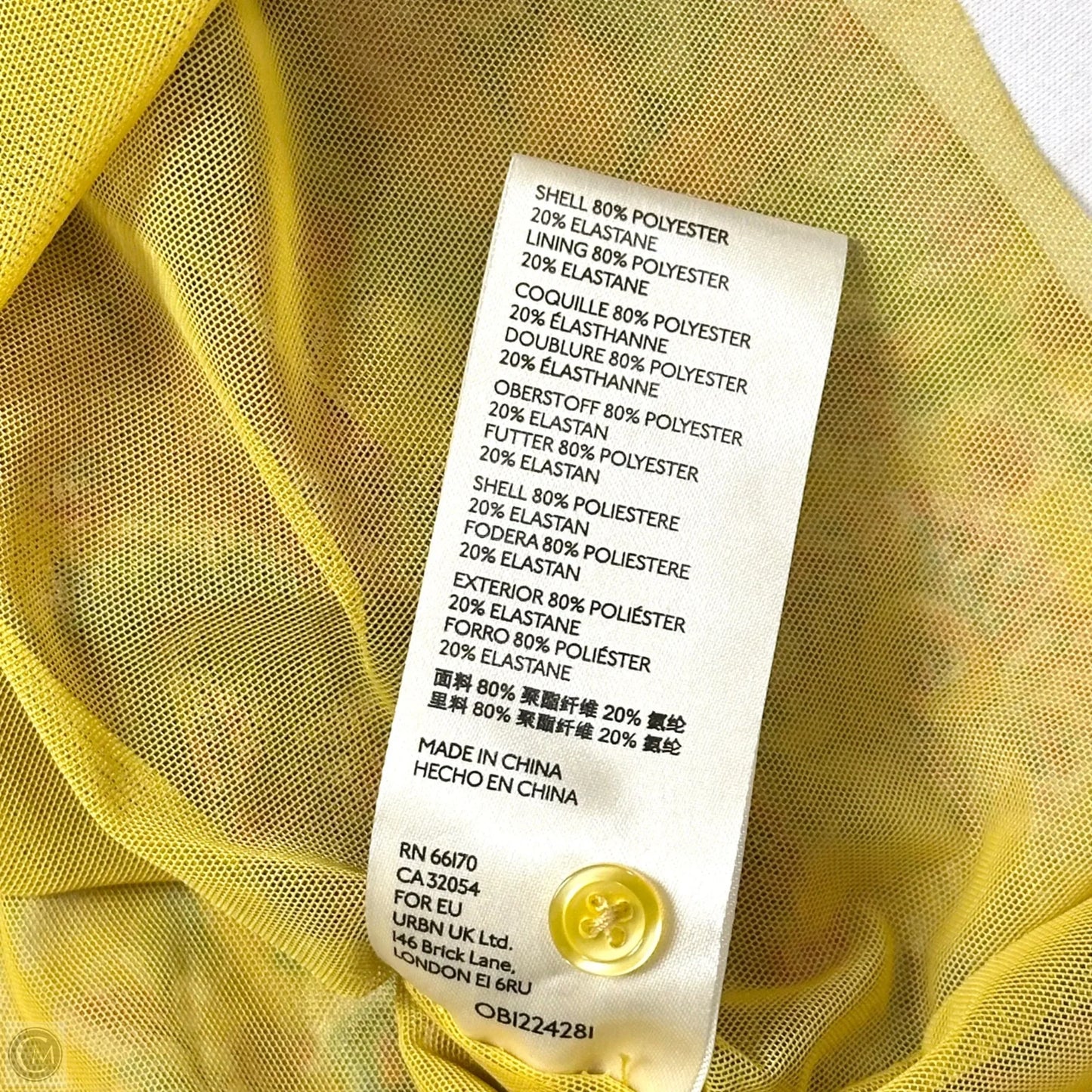 Top 3/4 Sleeve By Anthropologie In Floral Print, Size: Xl