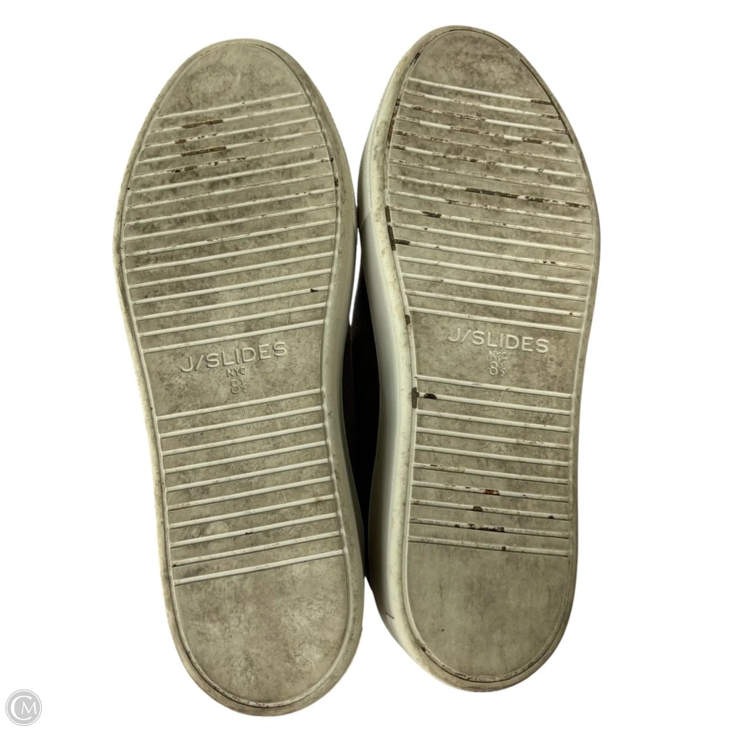 Shoes Sneakers By J Slides In Grey, Size: 8.5