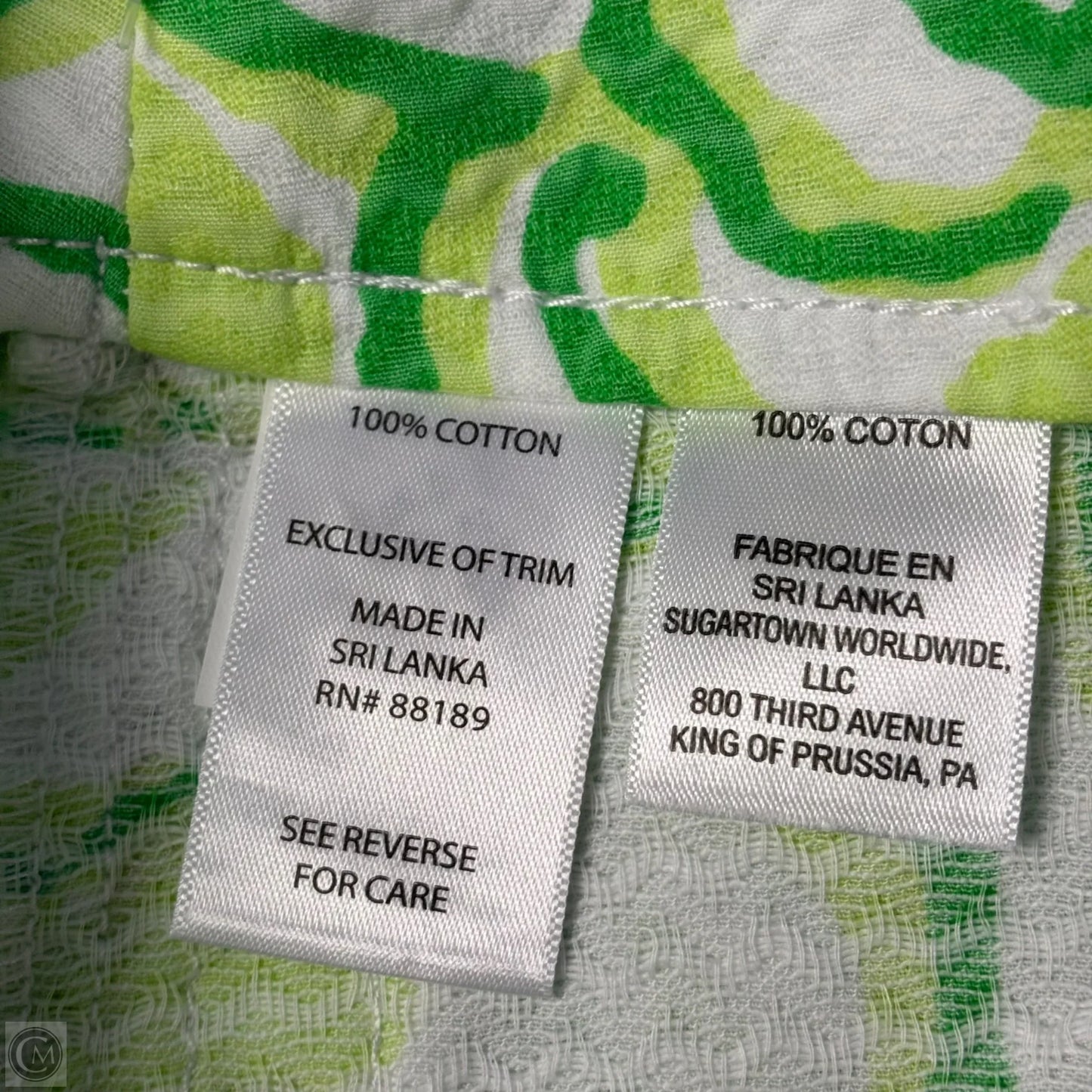 Shorts Designer By Lilly Pulitzer In Green, Size: 8