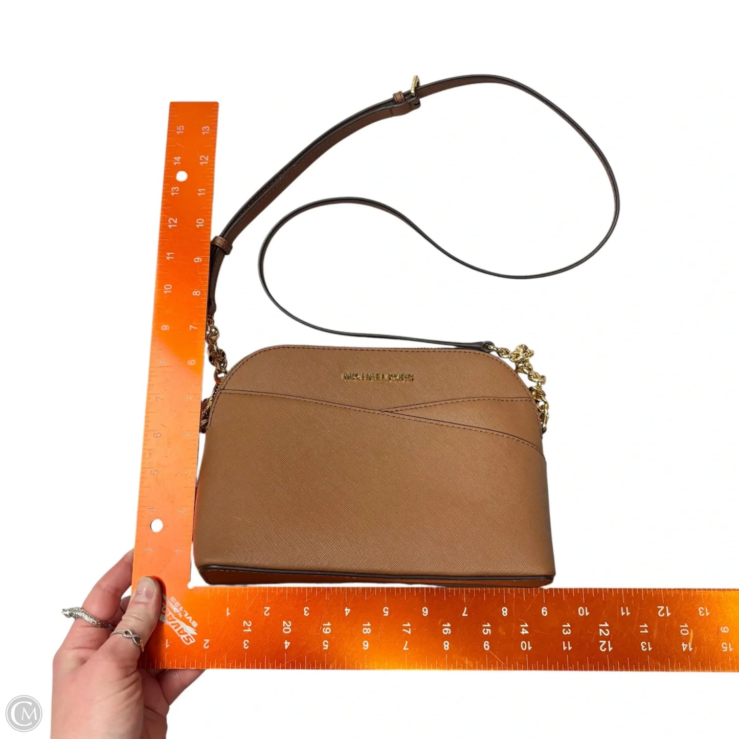 Crossbody Designer By Michael Kors, Size: Medium