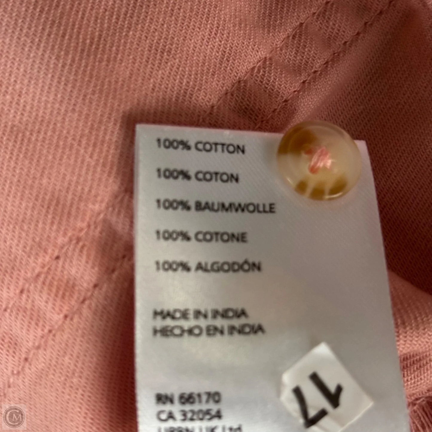 Top Short Sleeve By Pilcro In Pink, Size: Xxs