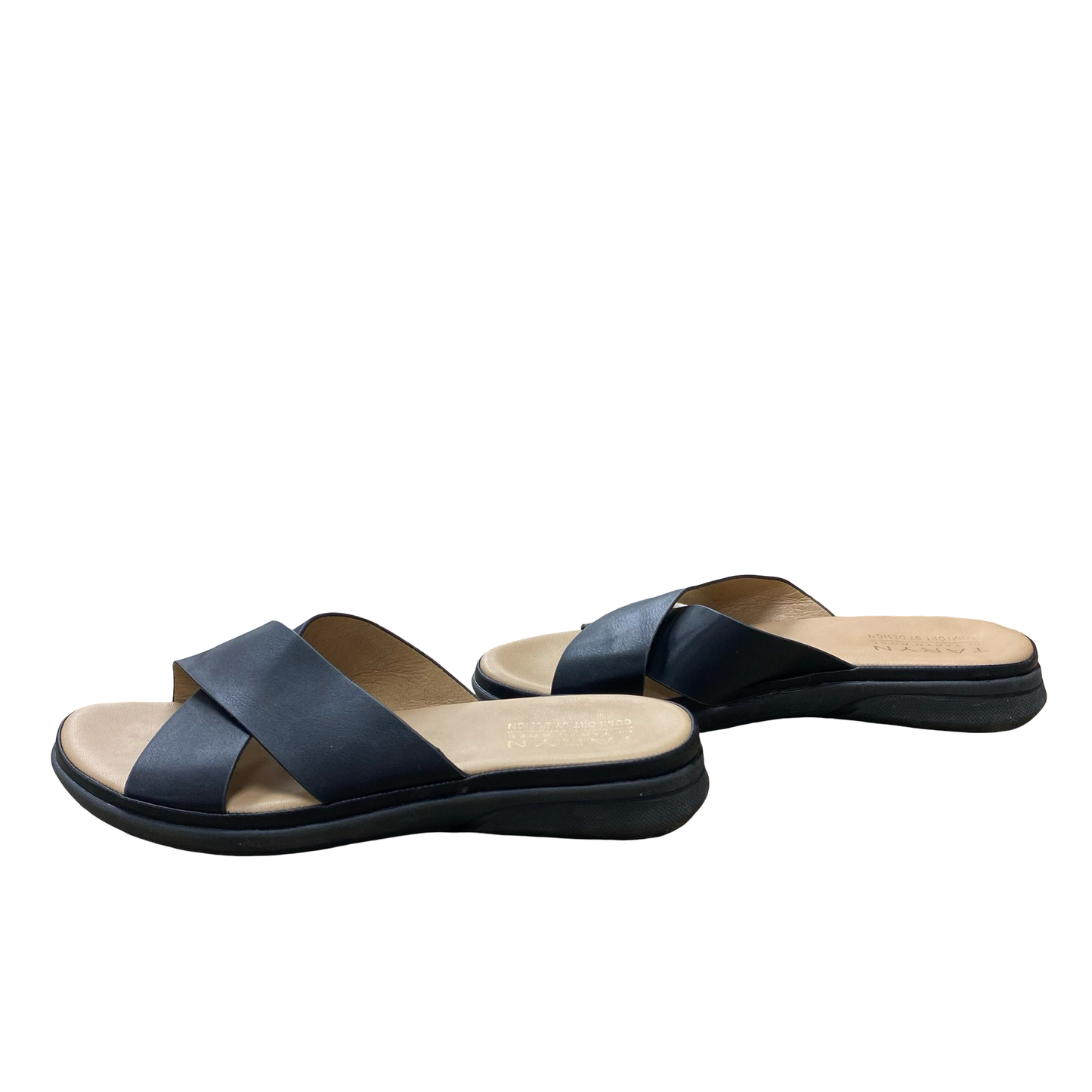 Sandals Flats By Taryn Rose Shoes In Black, Size:9