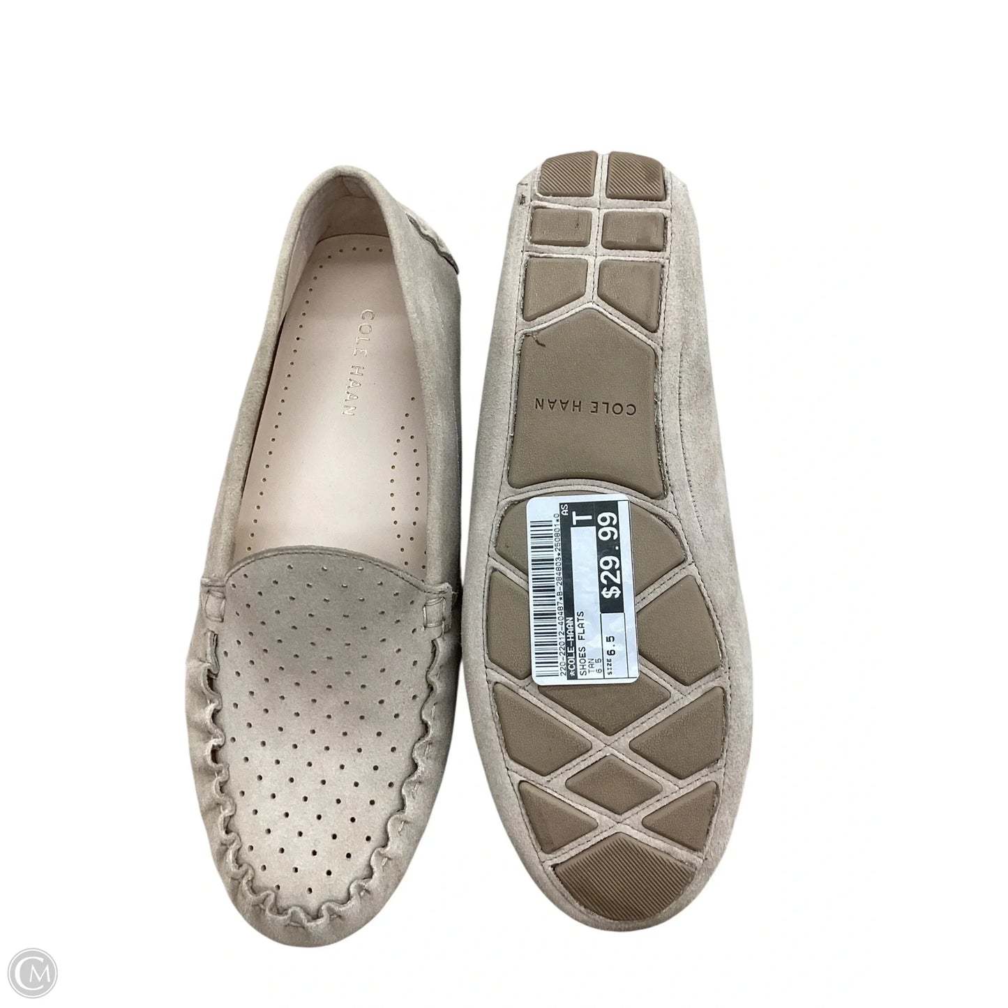 Shoes Flats By Cole-haan In Tan, Size: 6.5