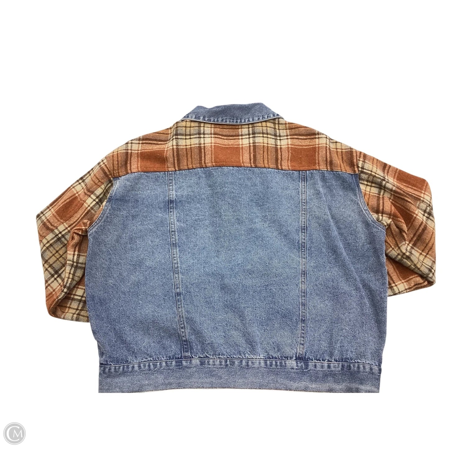 Jacket Shirt By Blue B In Multi-colored, Size: S