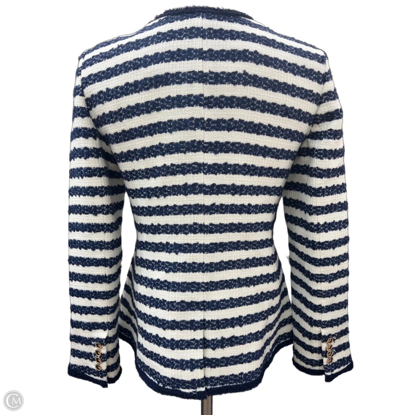 Blazer By Ann Taylor In Blue, Size: Xs
