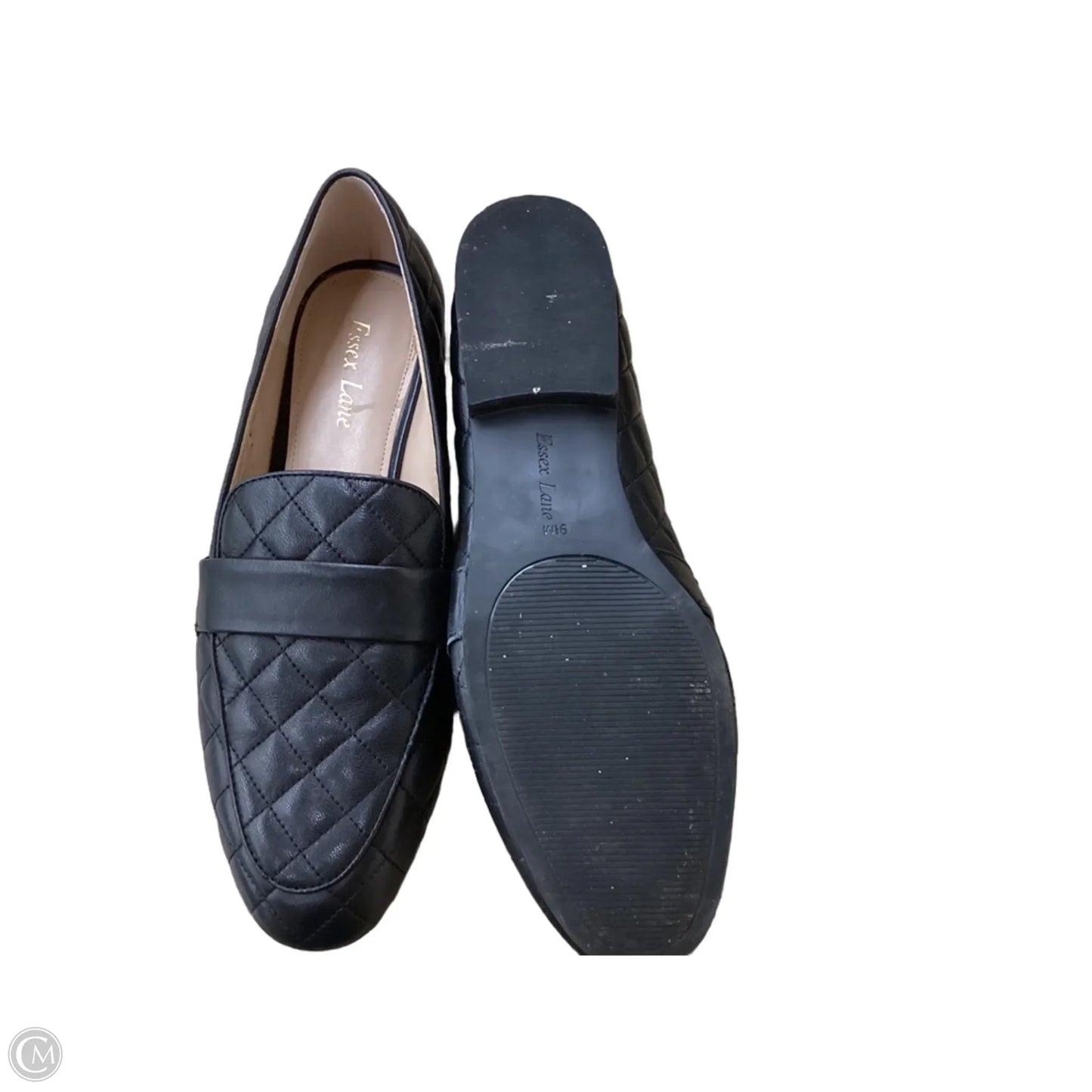 Shoes Flats By Clothes Mentor In Black, Size: 9.5
