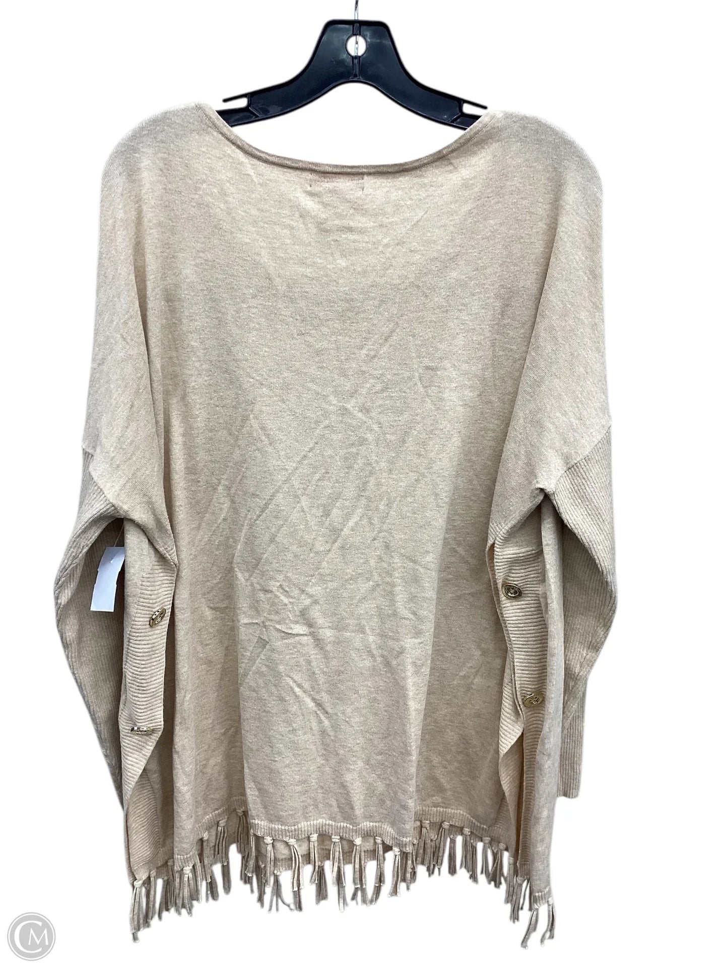 Sweater Designer By Lilly Pulitzer In Beige, Size: Xl