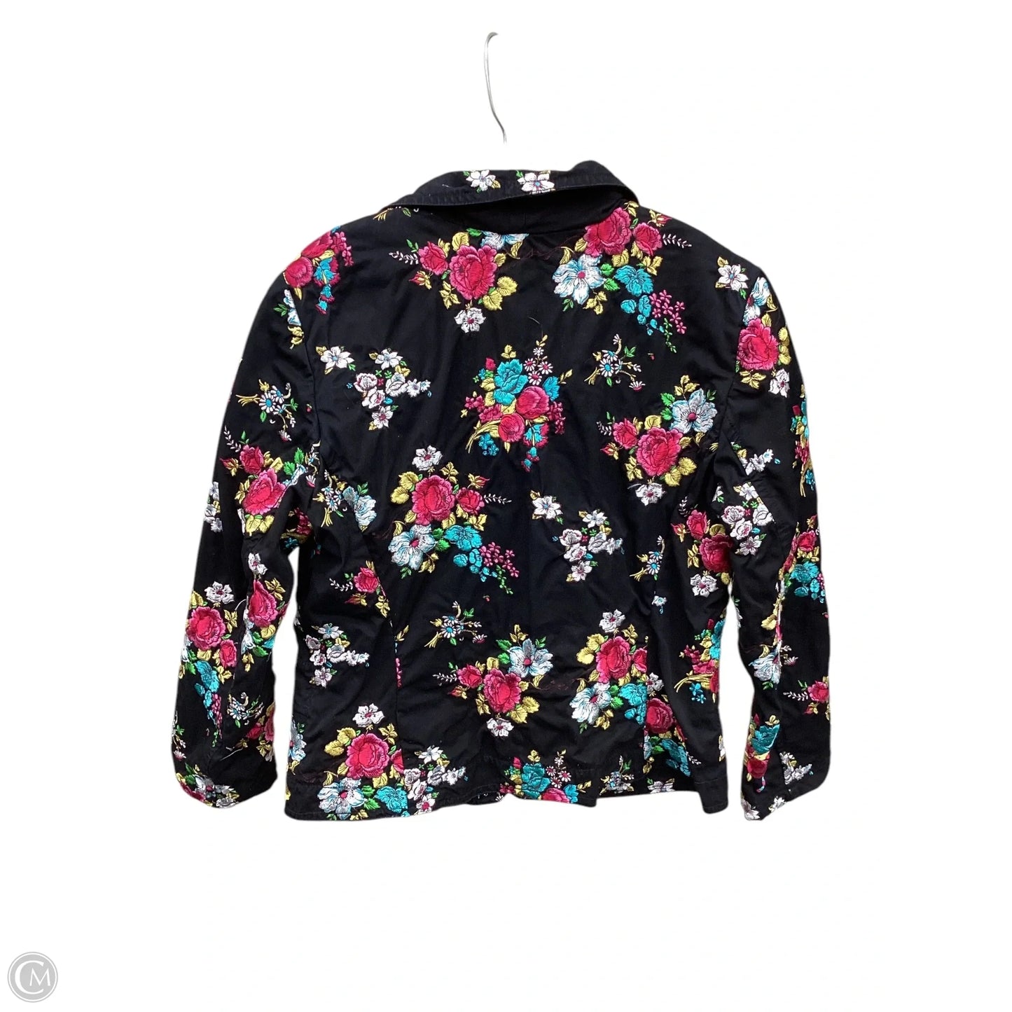 Jacket Other By Johnny Was In Floral Print, Size: Xl