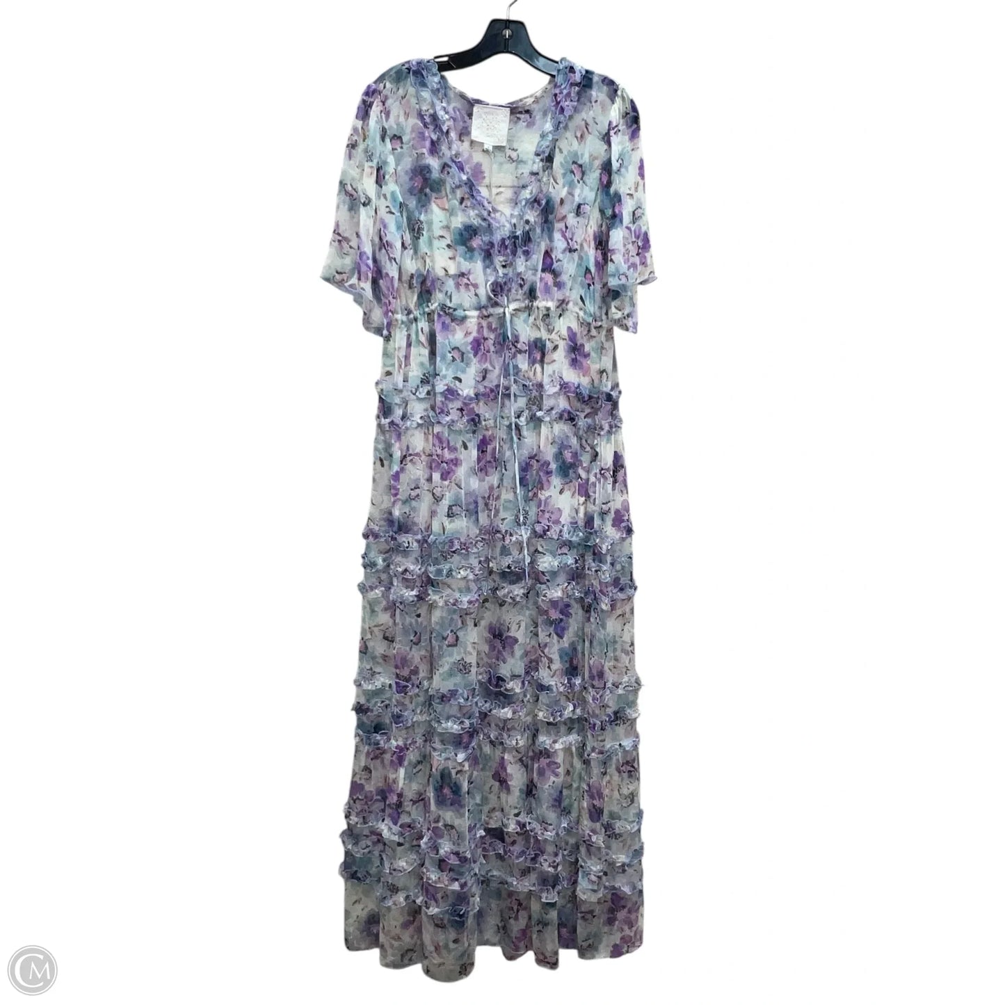 Dress Casual Maxi By Johnny Was In Purple, Size: S