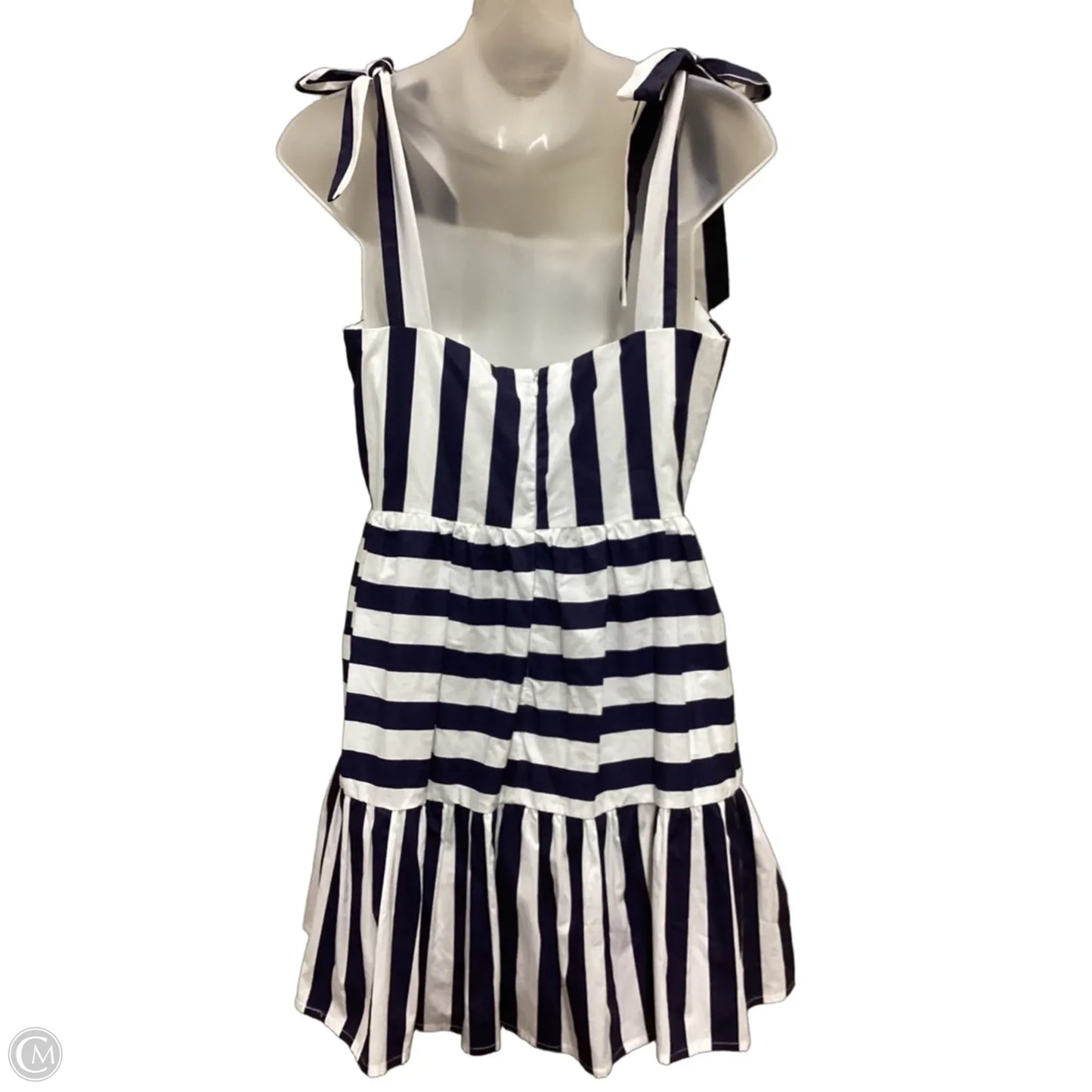 Dress Party Short By Tcec In Striped Pattern, Size: M