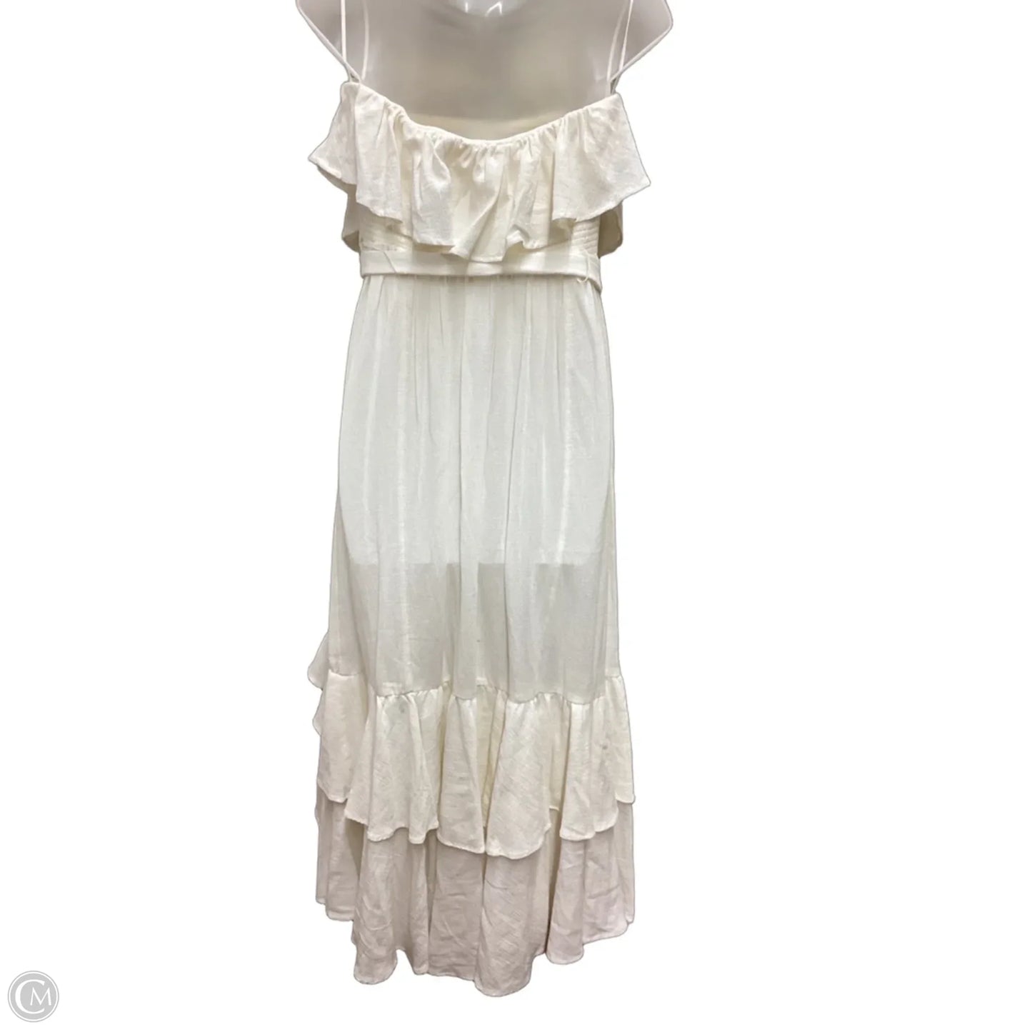 Dress Casual Maxi By Free People In Cream, Size: S