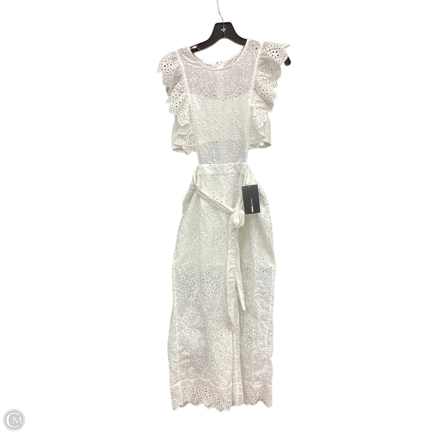 Jumpsuit By Fashion Nova In White, Size: S